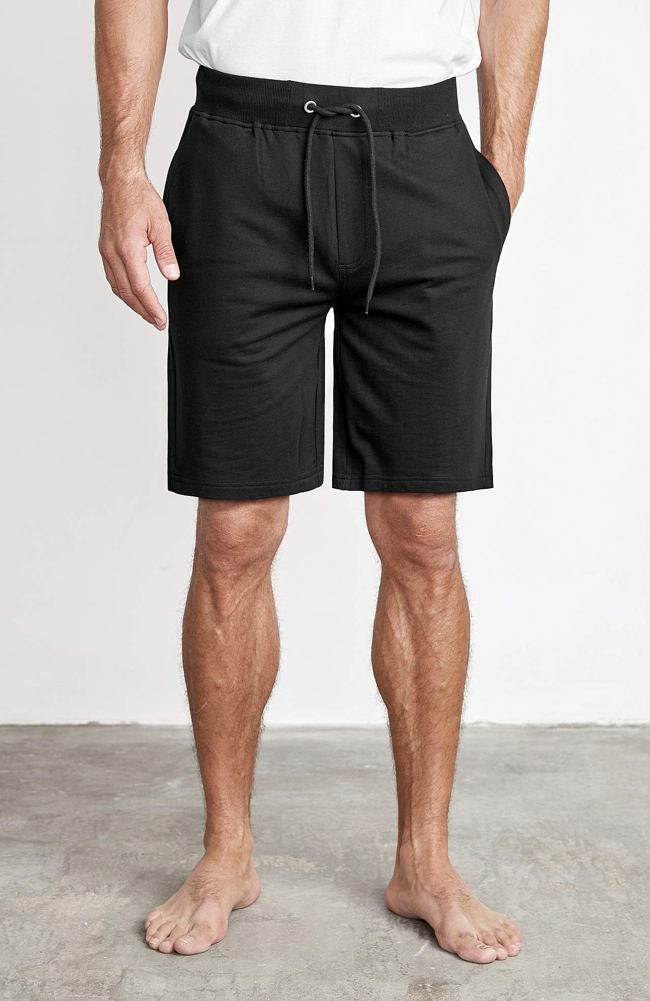 Sweatshirt-Shorts mit lässiger Passform