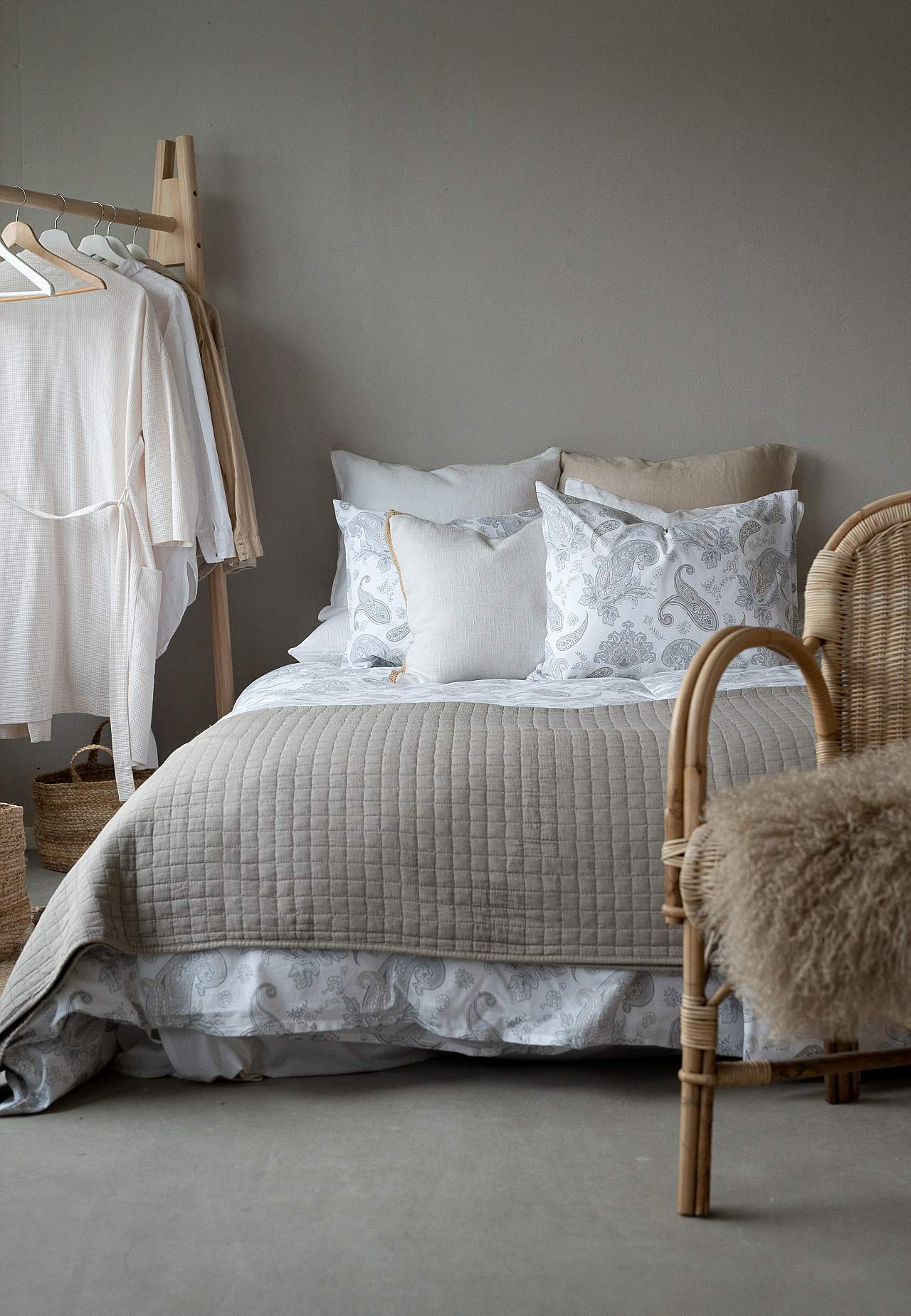 Bettbezug-Set mit einem Paisley-Muster Tilly