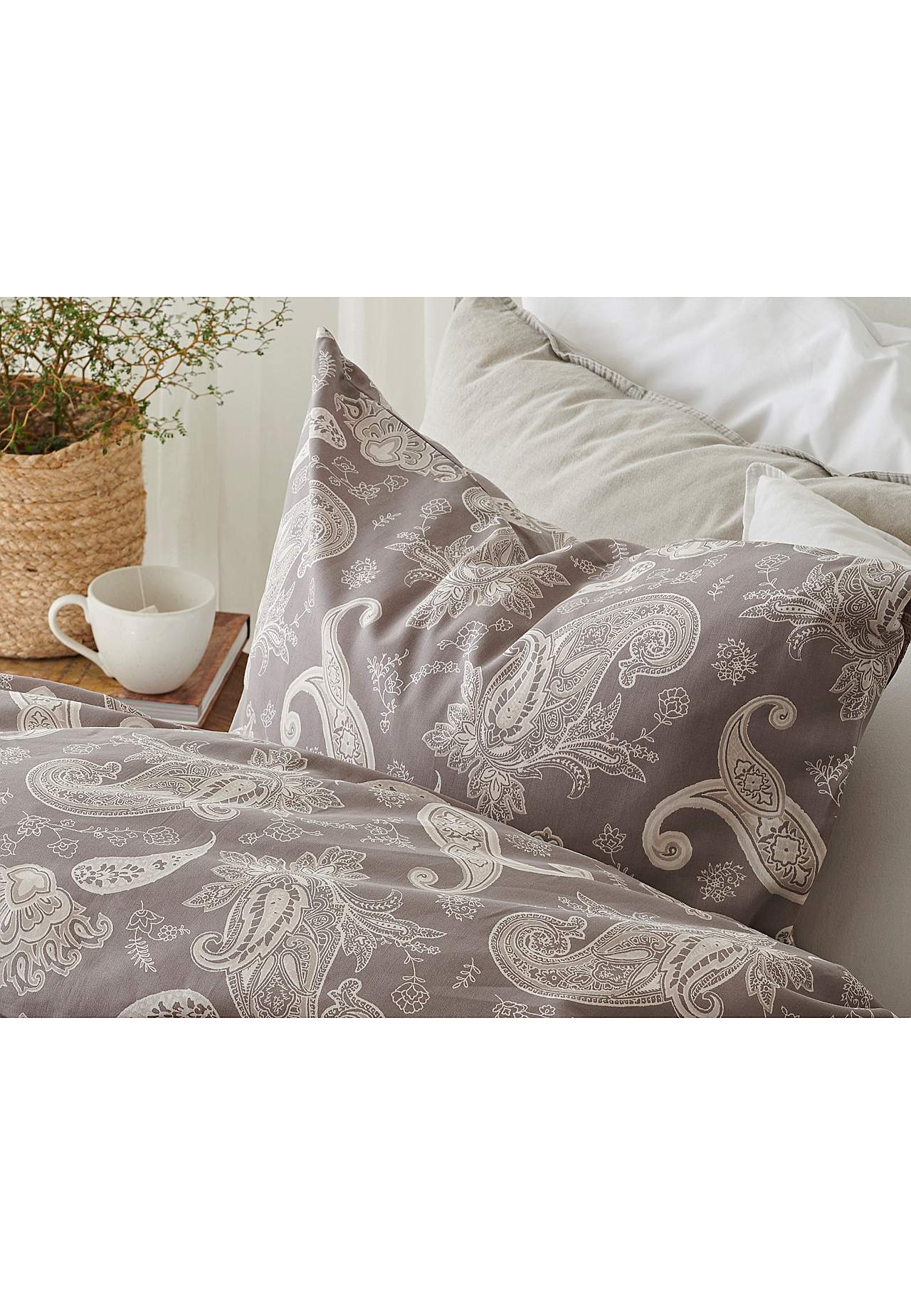 Bettbezug-Set mit einem Paisley-Muster