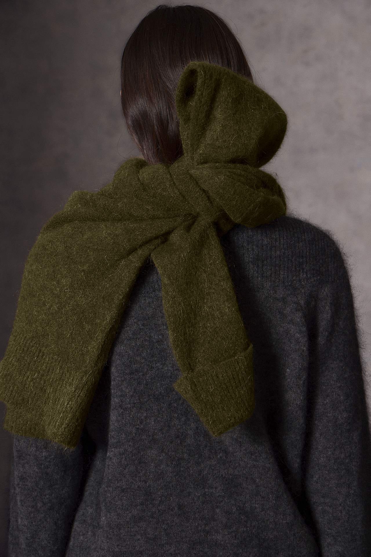 Pullover Premium aus Mohair- und Wollmischung