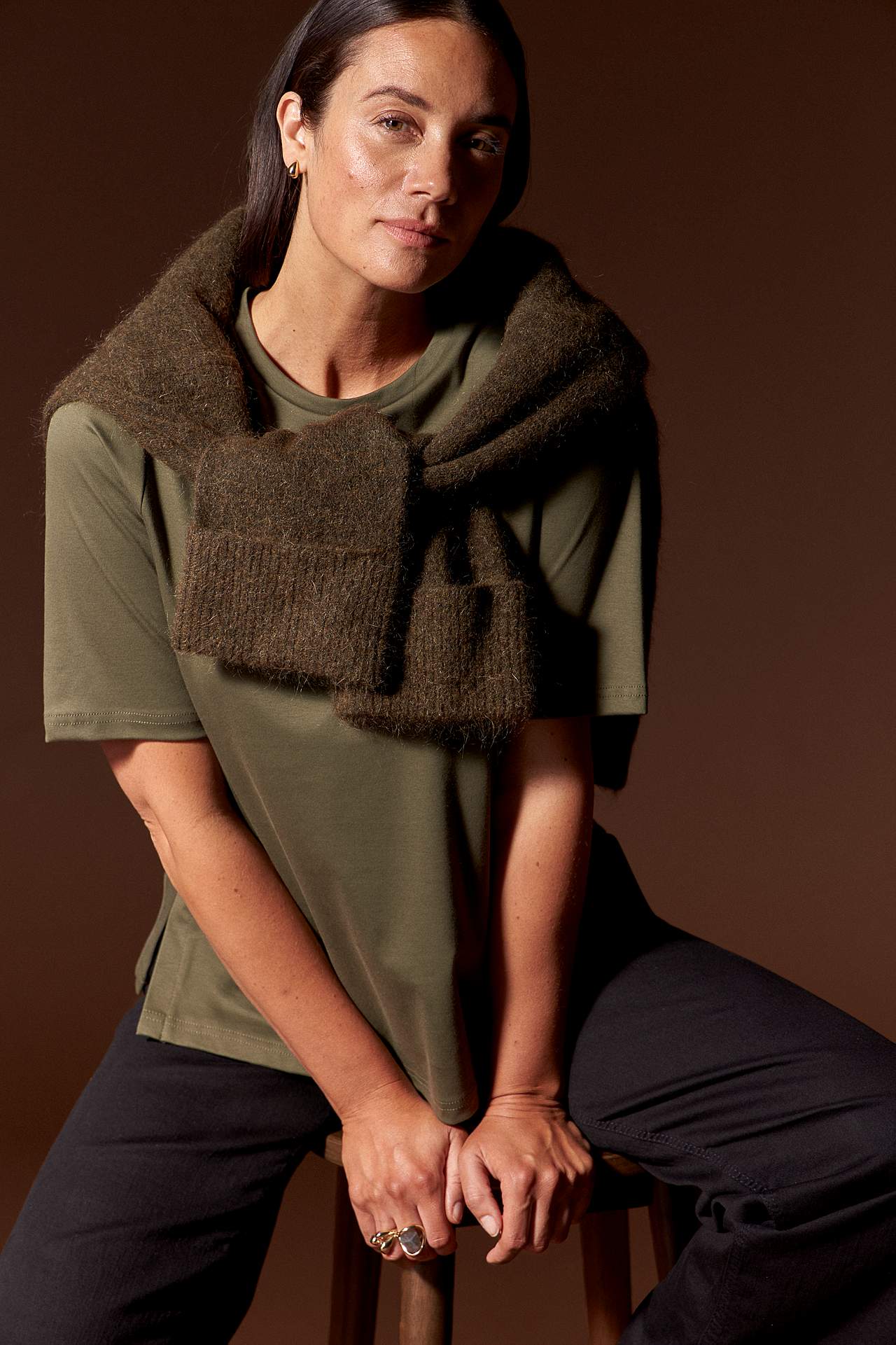 Elastisches Premium T-Shirt