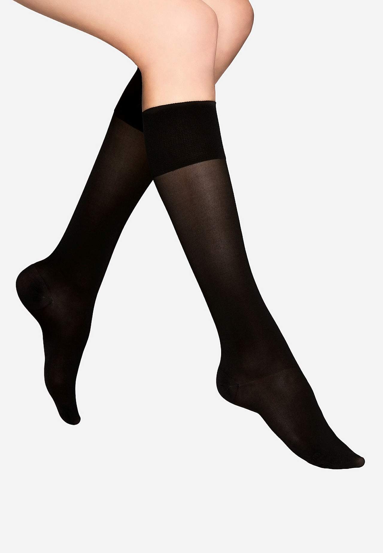 Kniestrümpfe mit mittlerer Unterstützung Support Knee 40 den