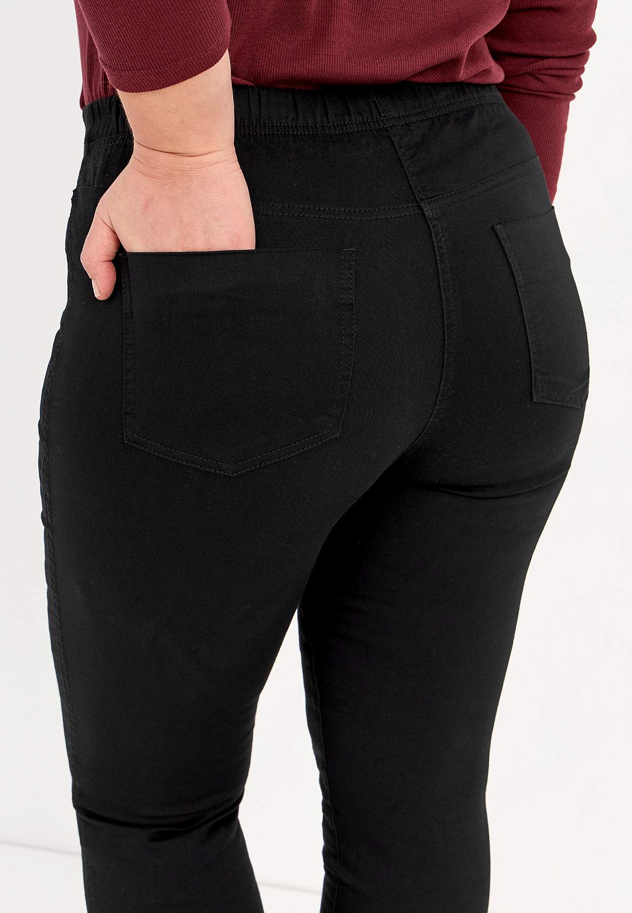 Jeggings mit schmalem Bein