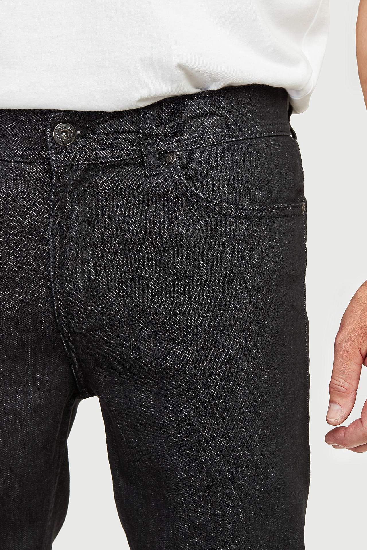 Gerade Jeans mit Stretch