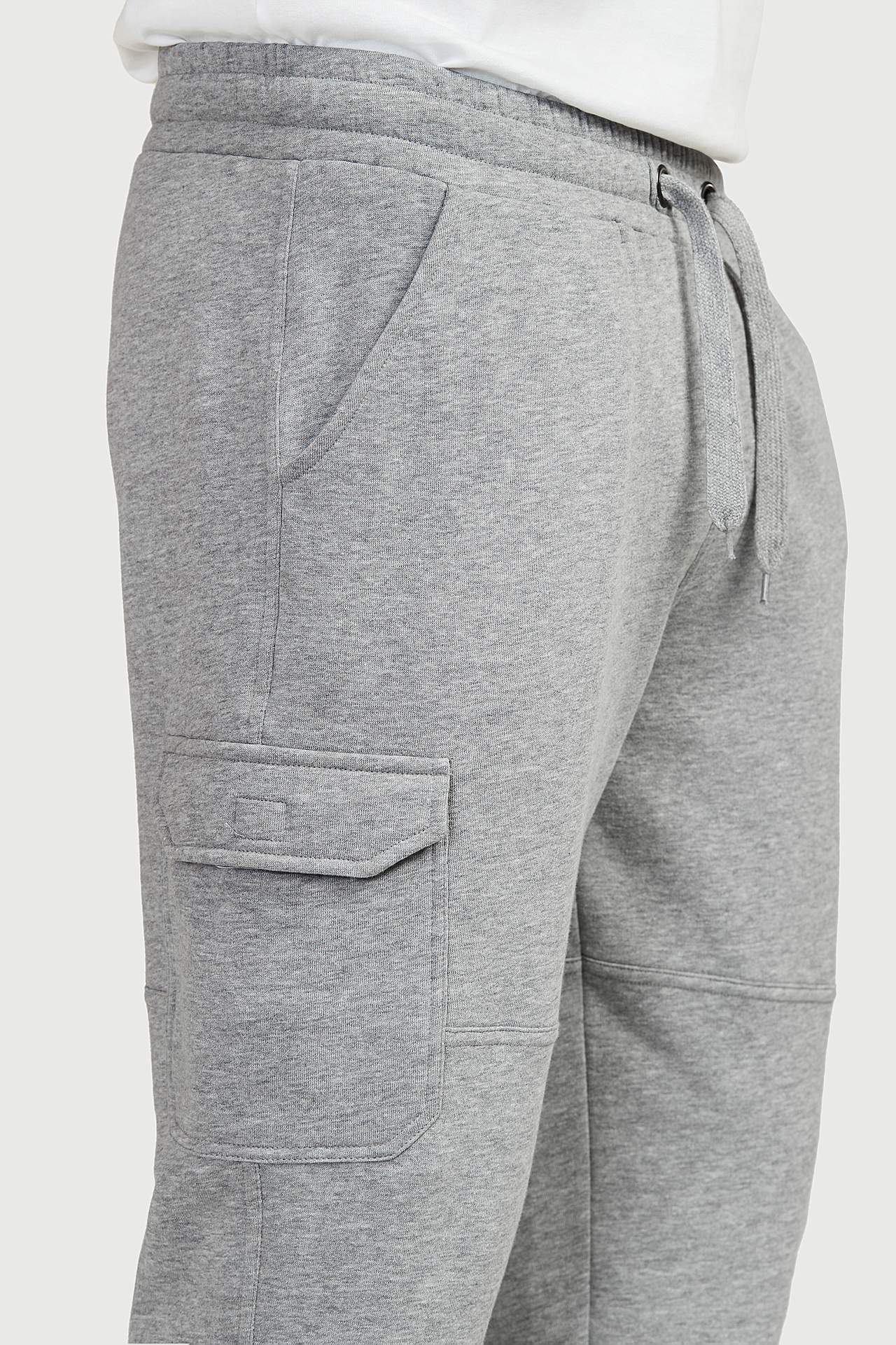 Lange Sweatshirt-Shorts mit Cargo-Taschen Smarty