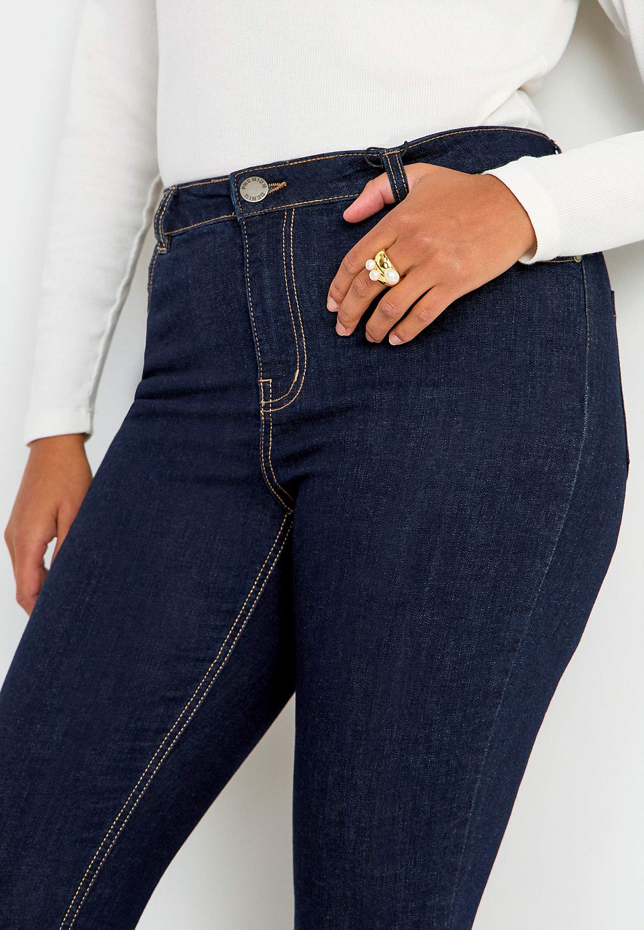Jeans aus superstretch Denim