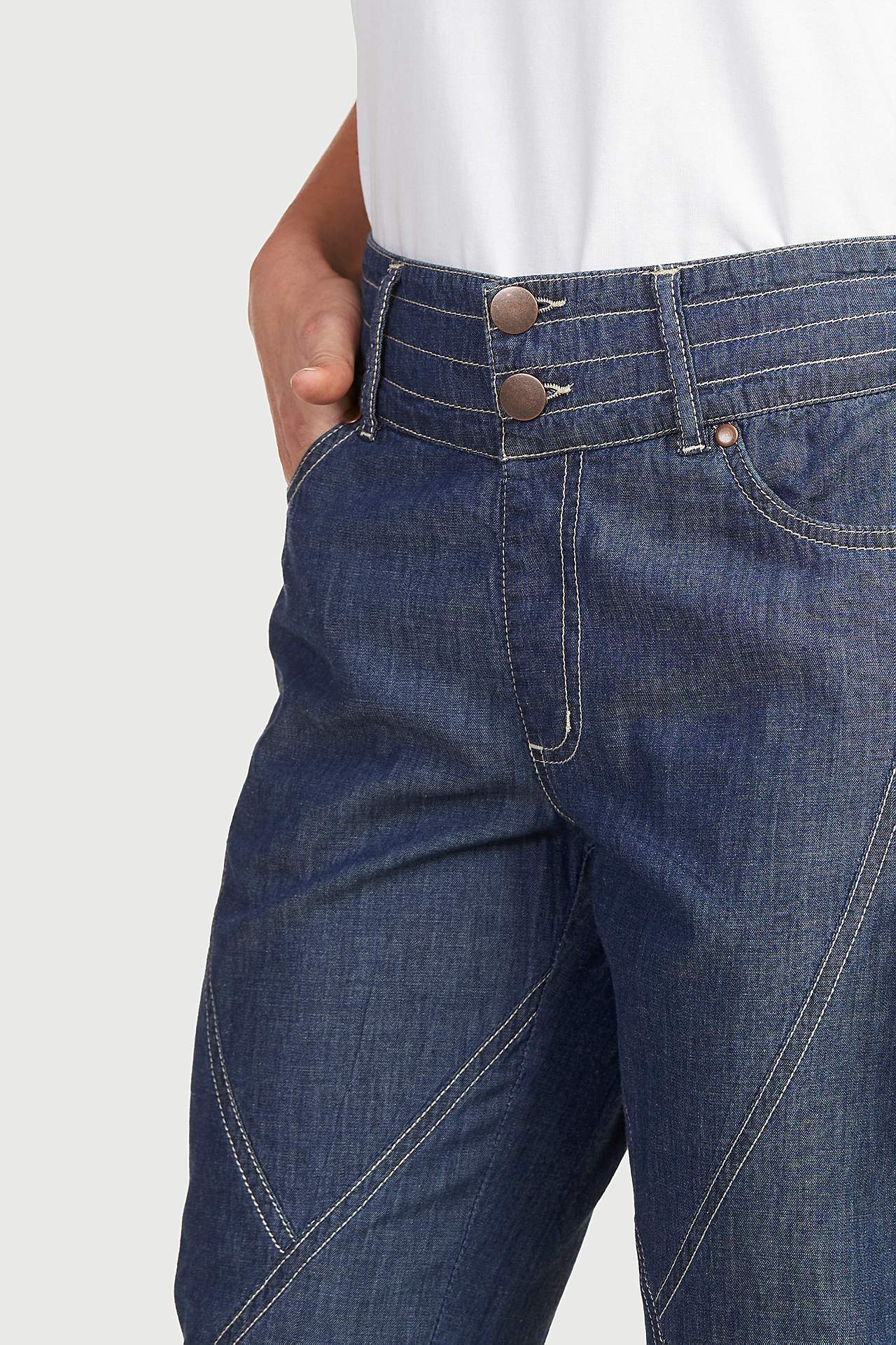Gewebte Caprihose Janelle