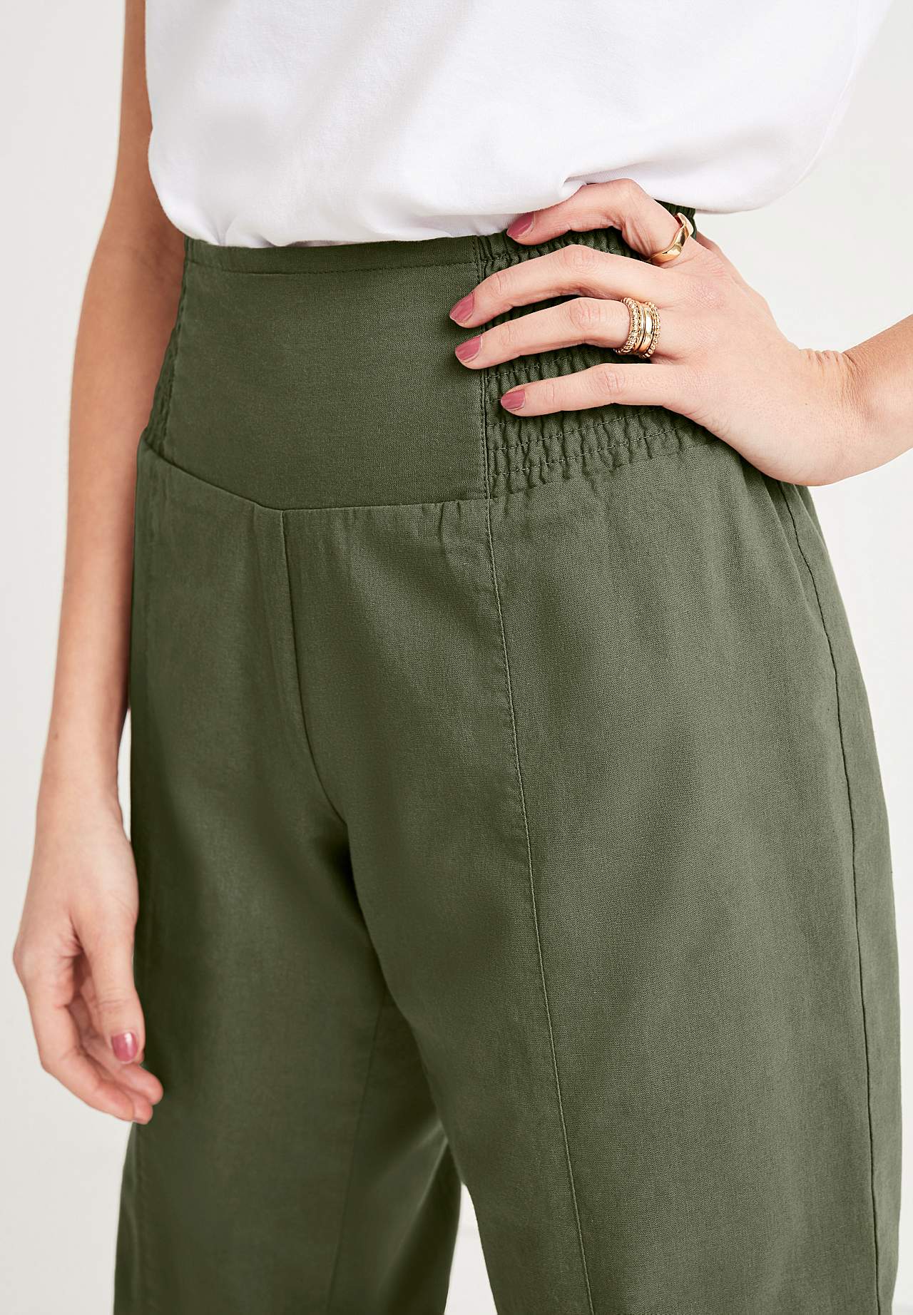 Gewebte Caprihose Nellie