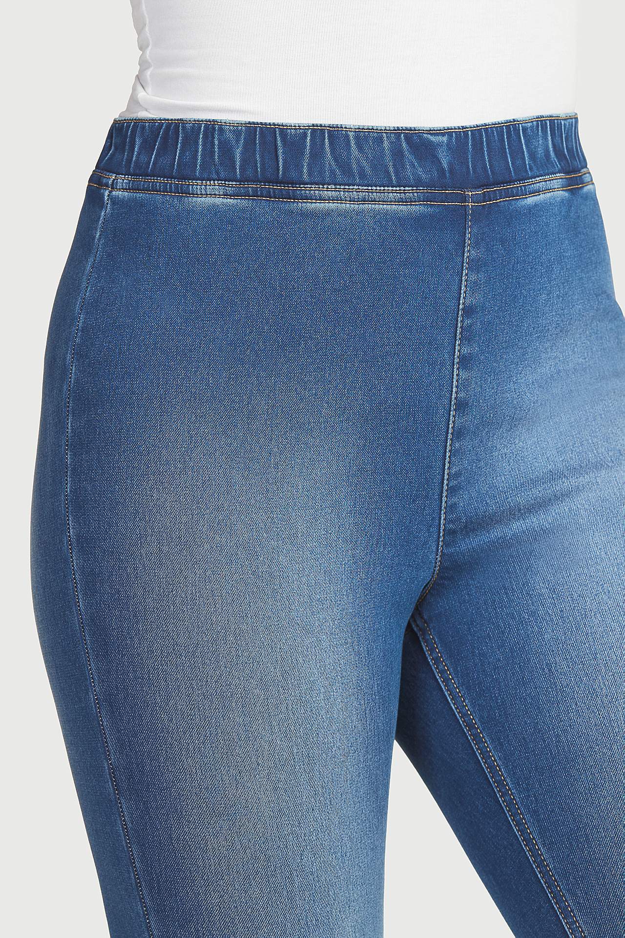 Denim-Leggings