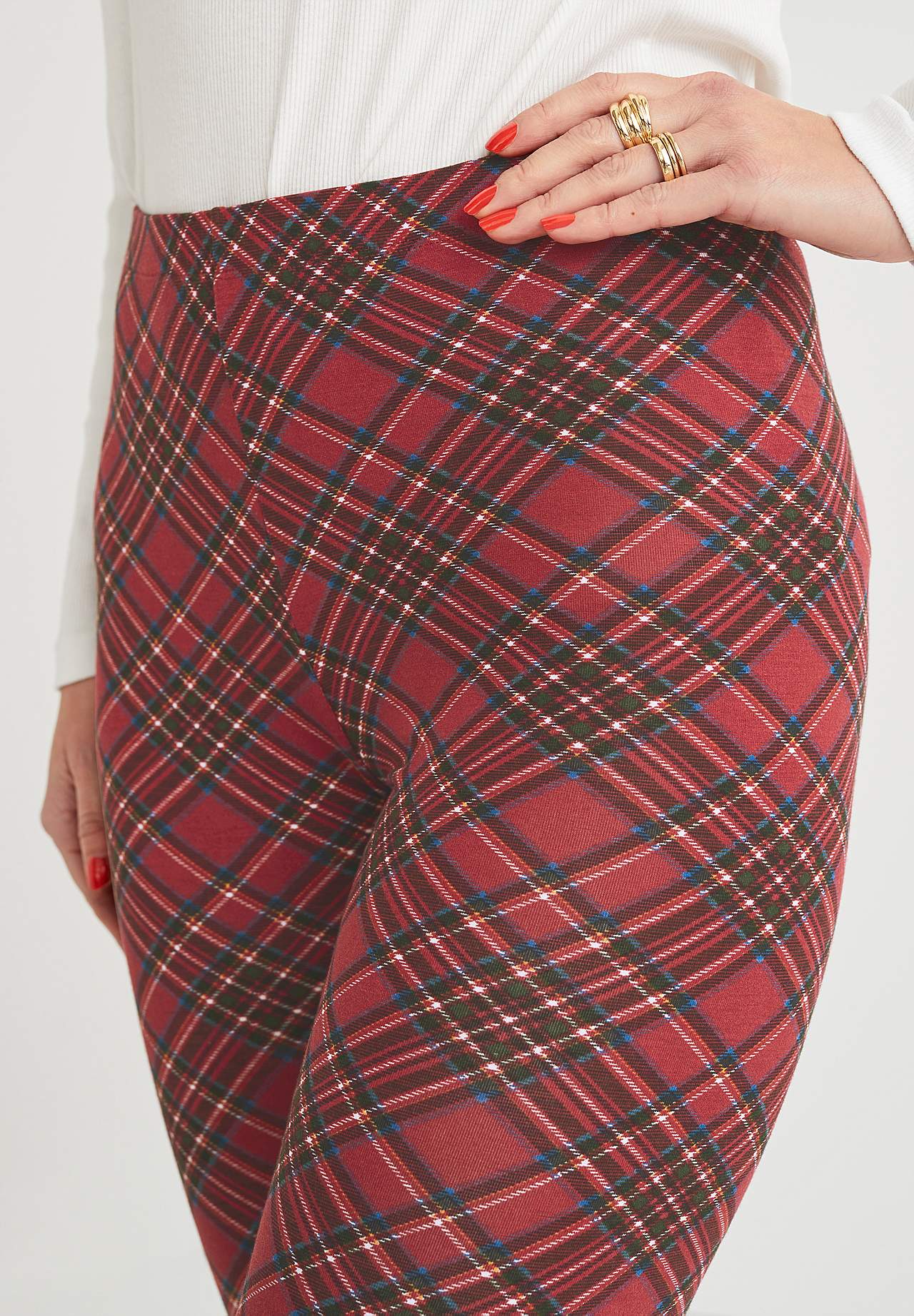 Kariert Leggings