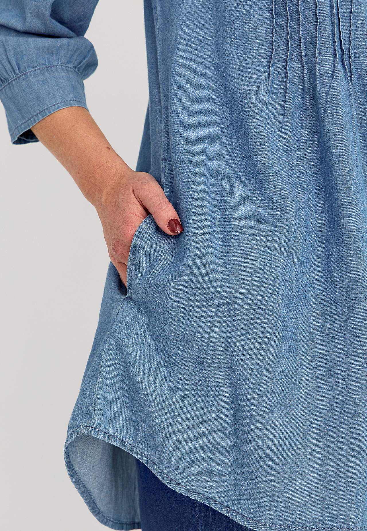 Tunika aus Denim Eivor