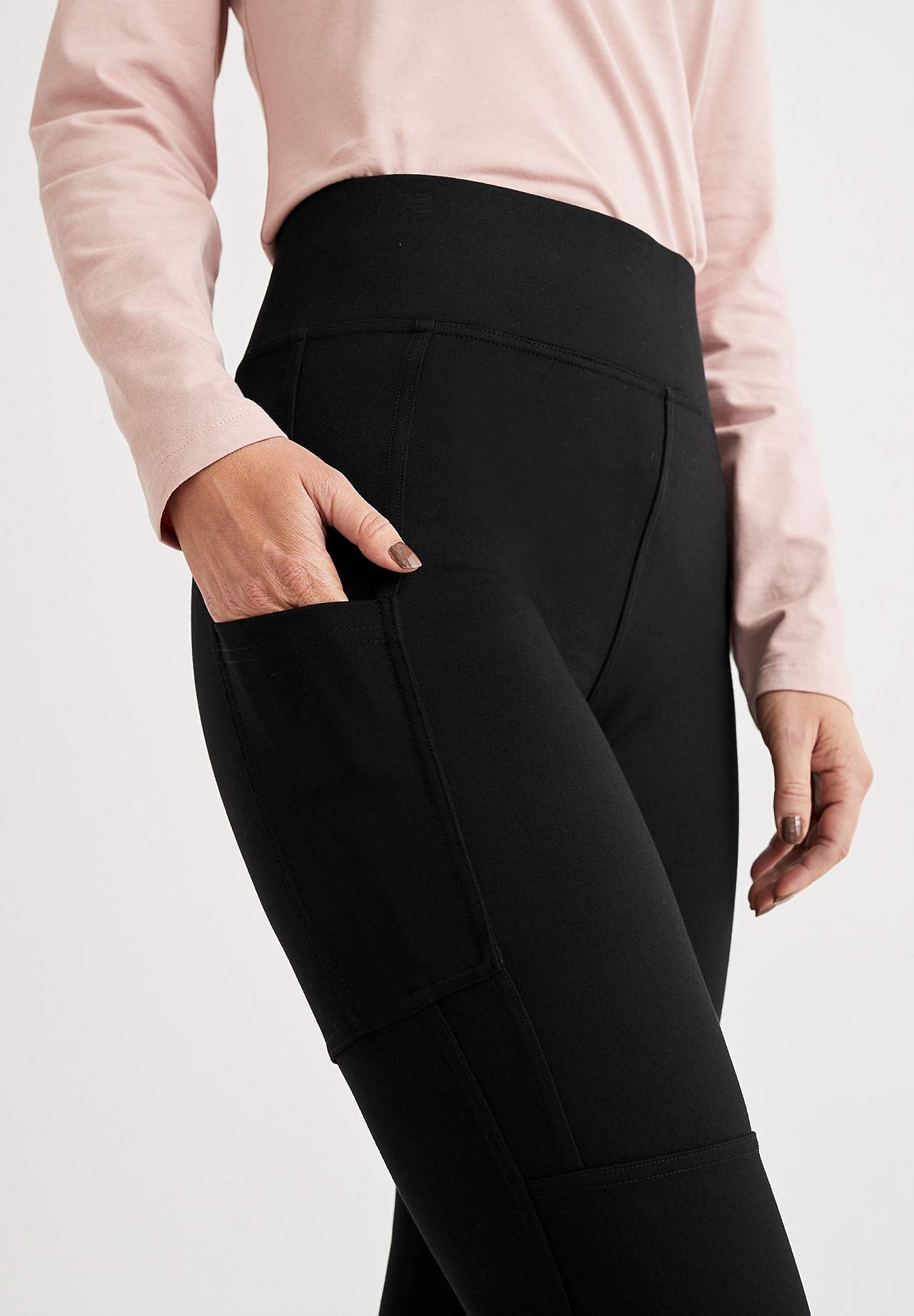 Freizeithose mit gerade geschnittene