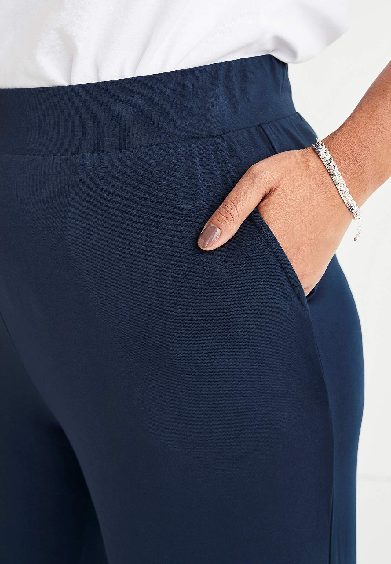 Breite Jerseyhose