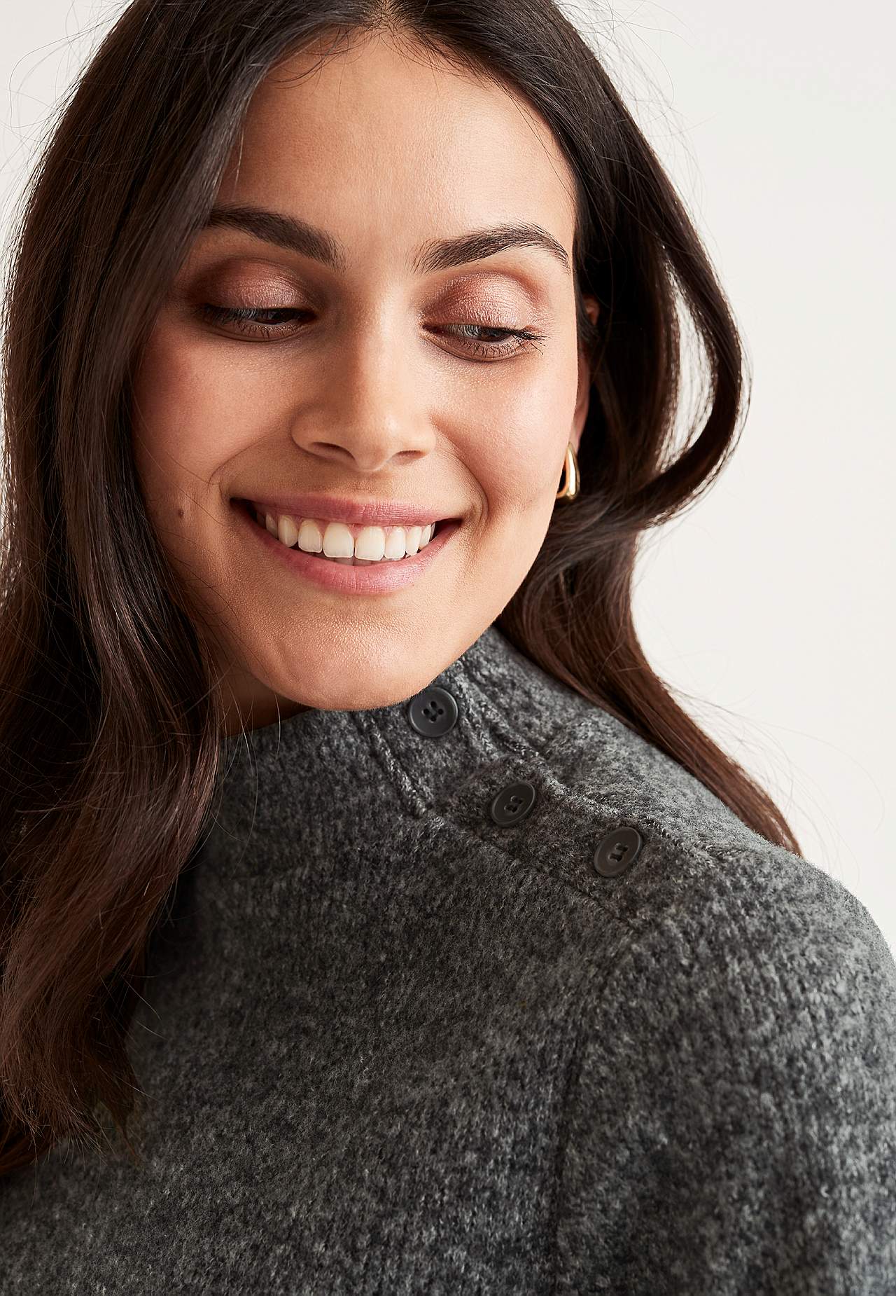 Weiche Tunika mit Turtleneck Beata
