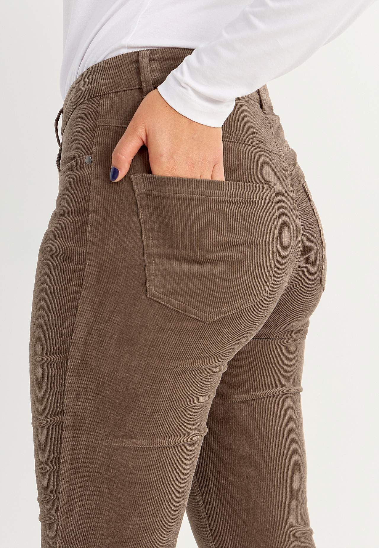 Elastische Kordhose