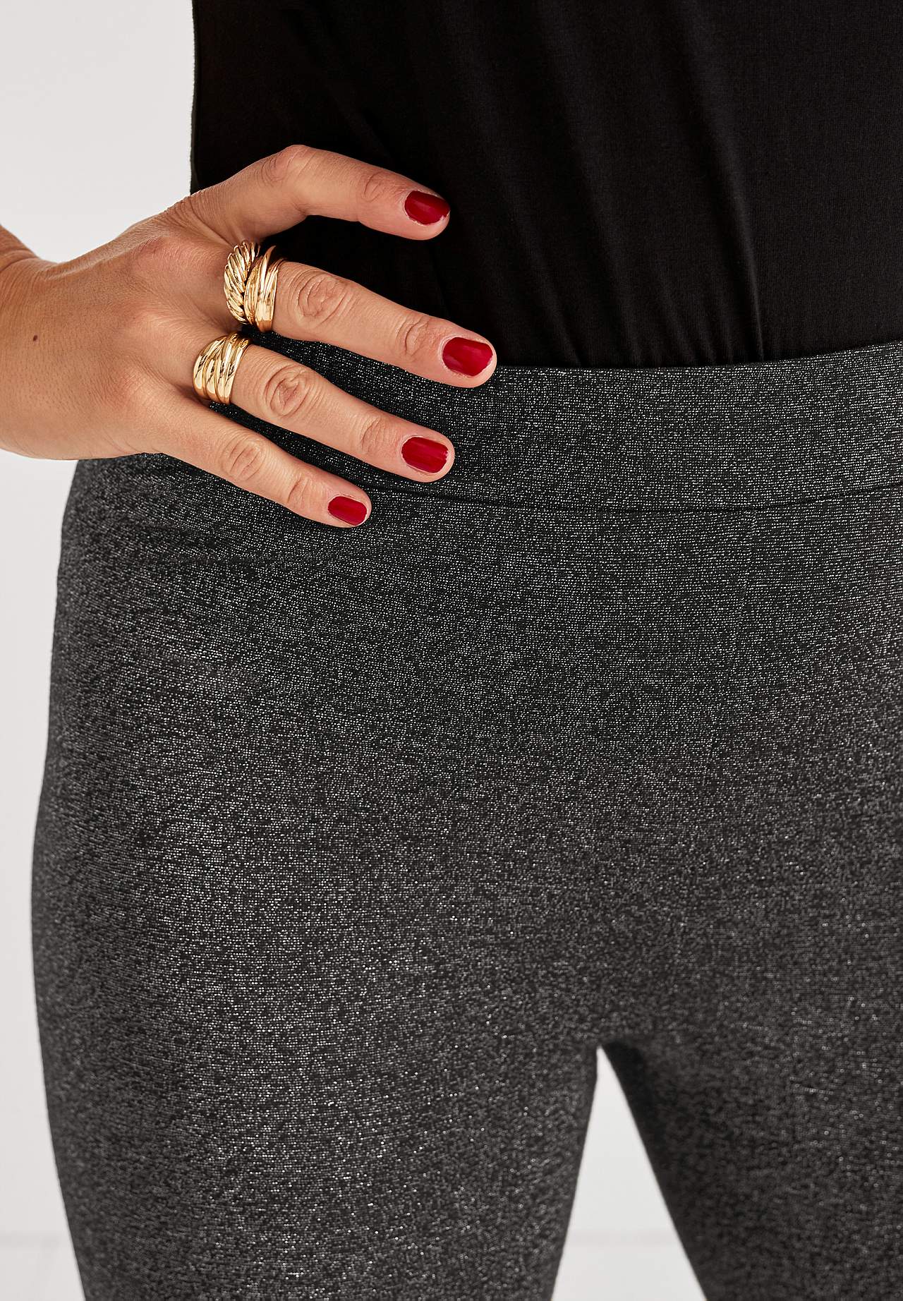 Glänzende Leggings Greta