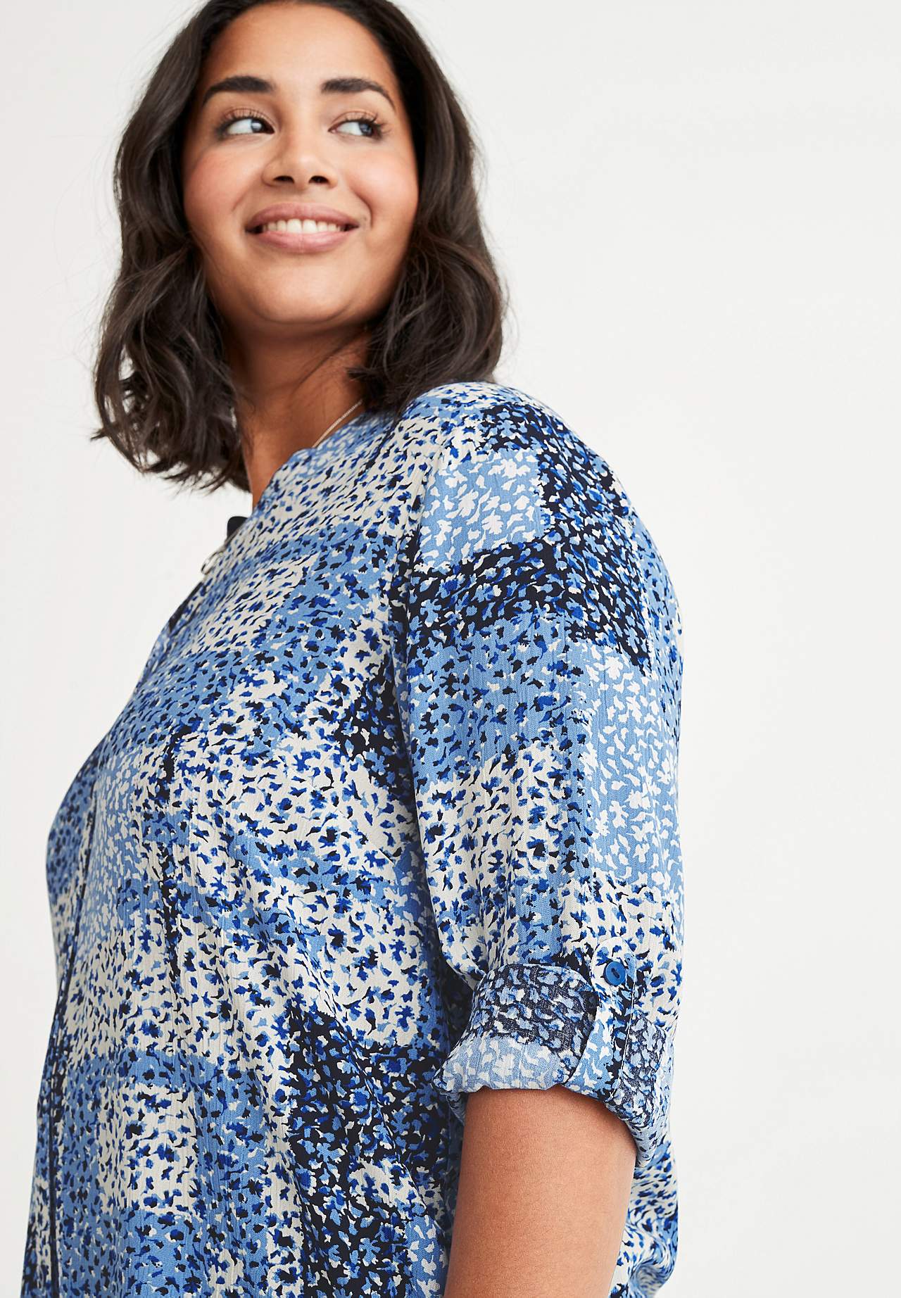 Tunika aus Krepp Lauren