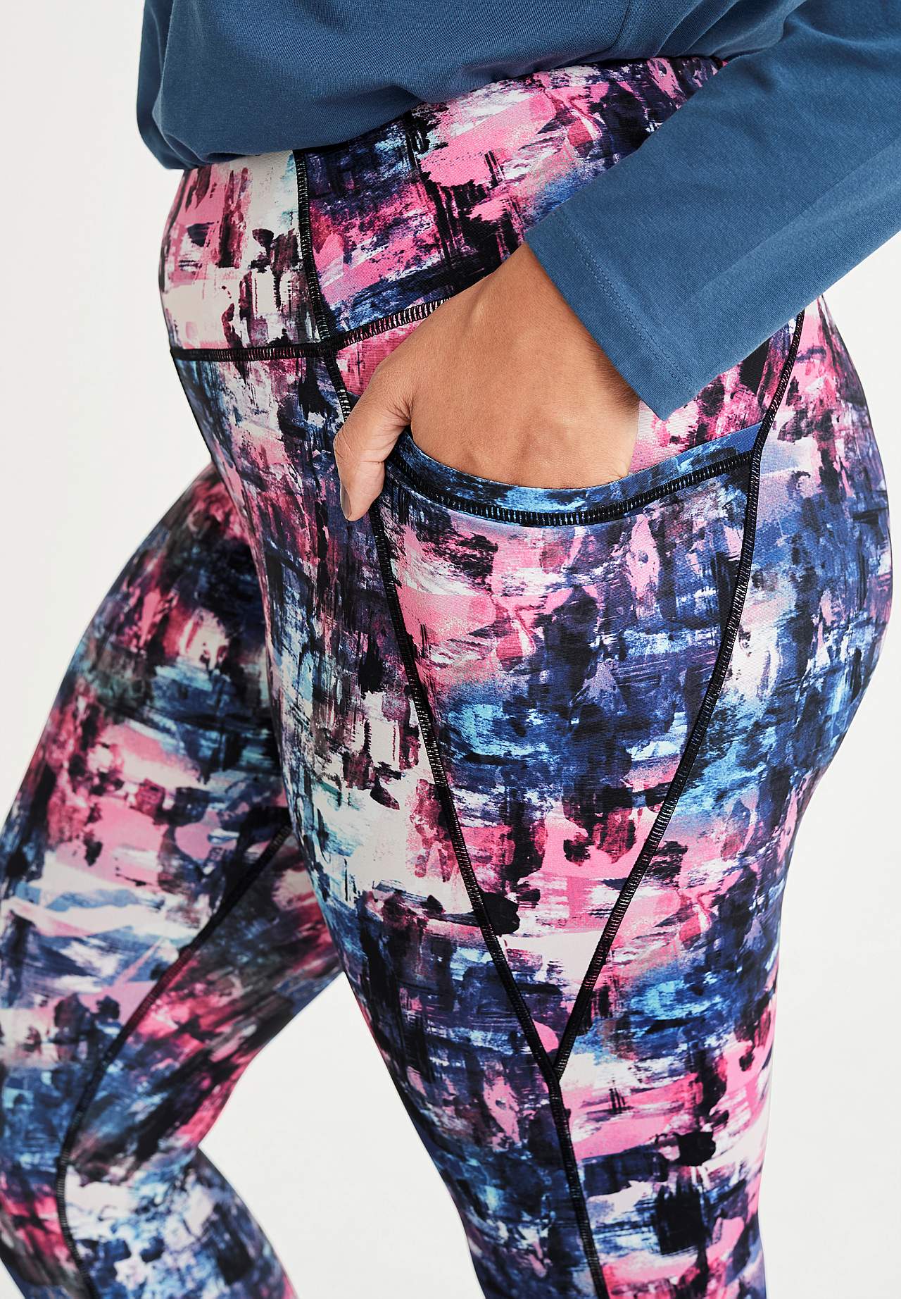 Gemusterte Trainingshose