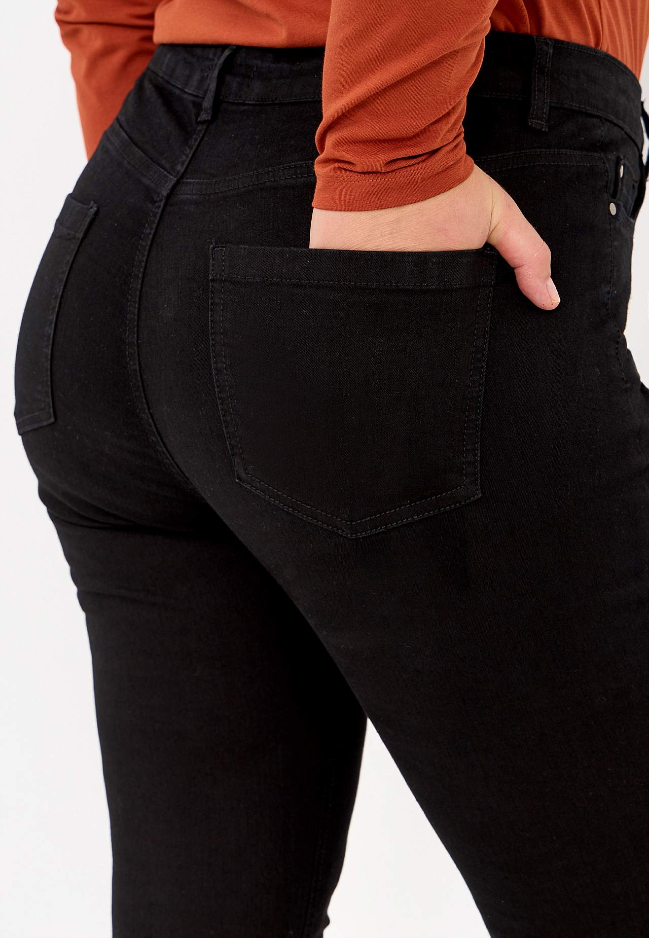 Stretch-Jeans mit gerades Bein - drei Längen