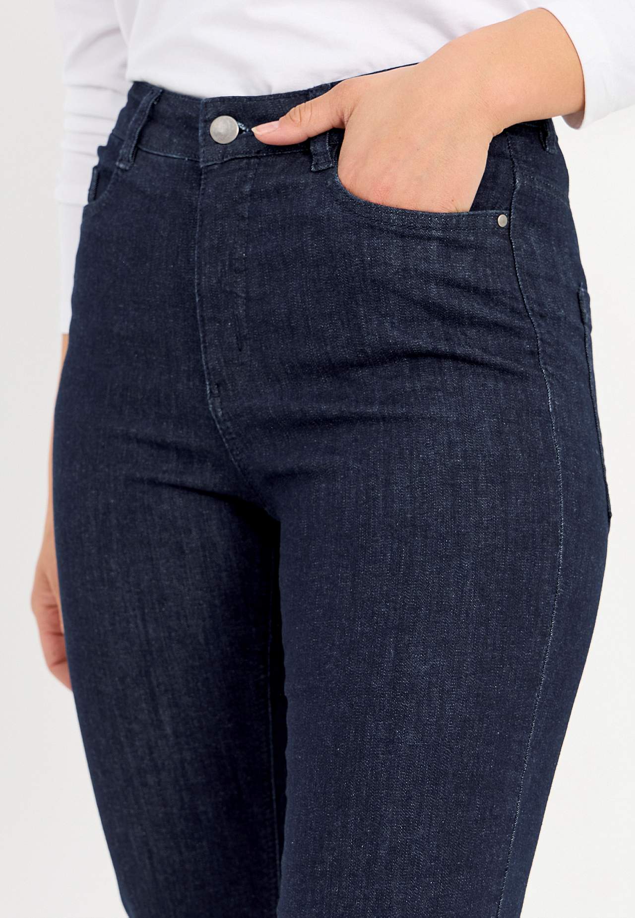 Stretch-Jeans mit gerades Bein - drei Längen