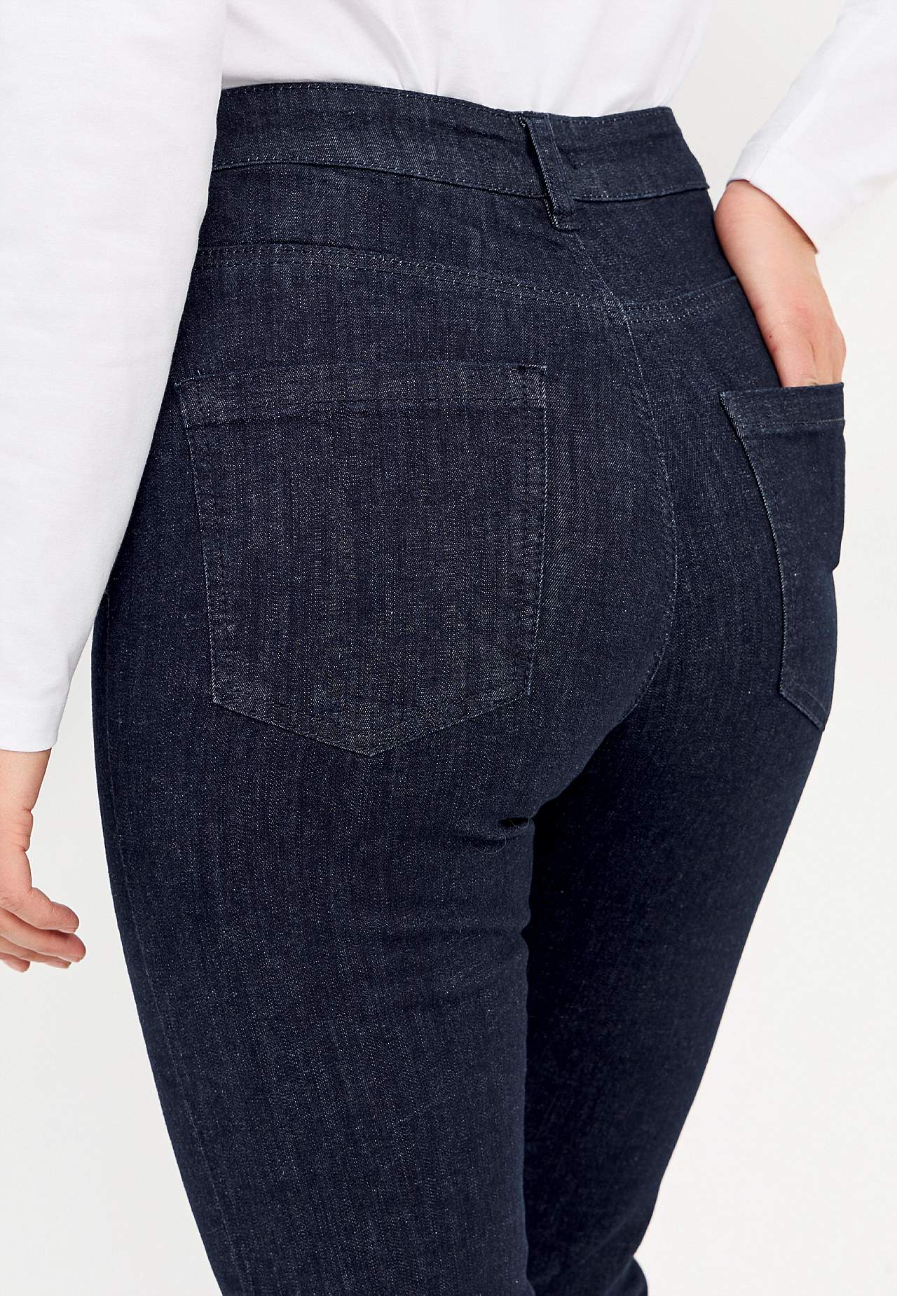 Stretch-Jeans mit gerades Bein - drei Längen