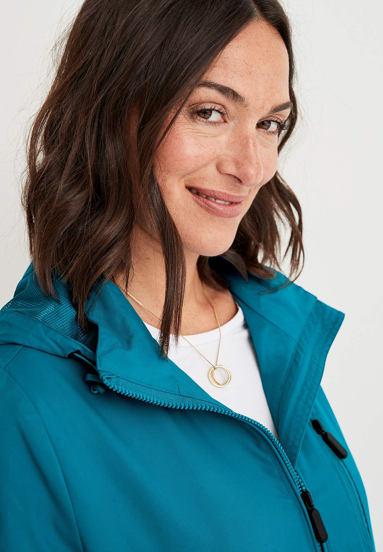 Langer Windbreaker