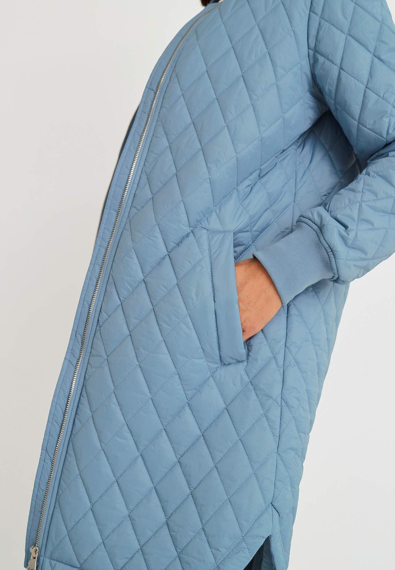 Lange, gesteppte Jacke Elena