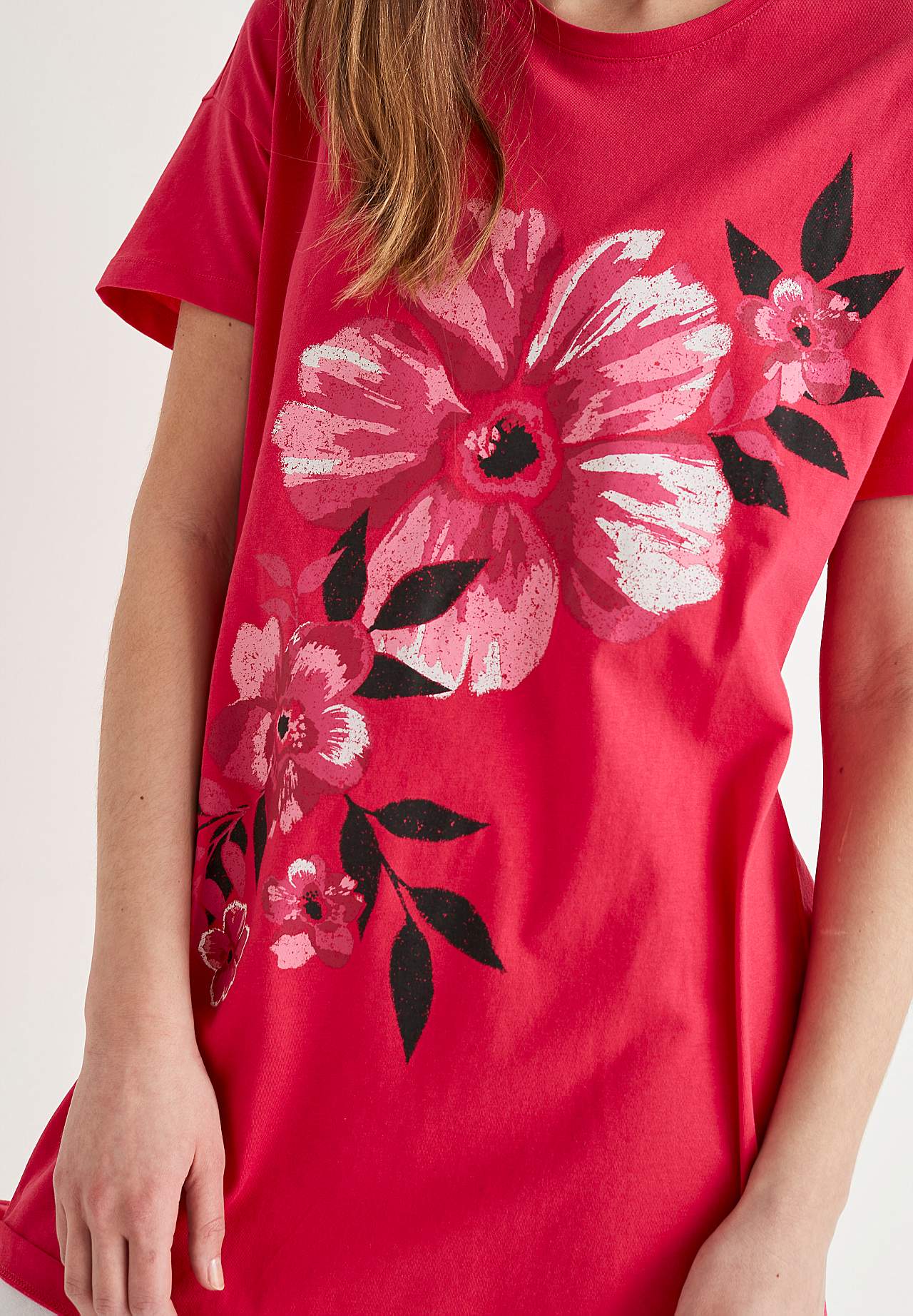 Langes T-Shirt Teerece 2er-Pack