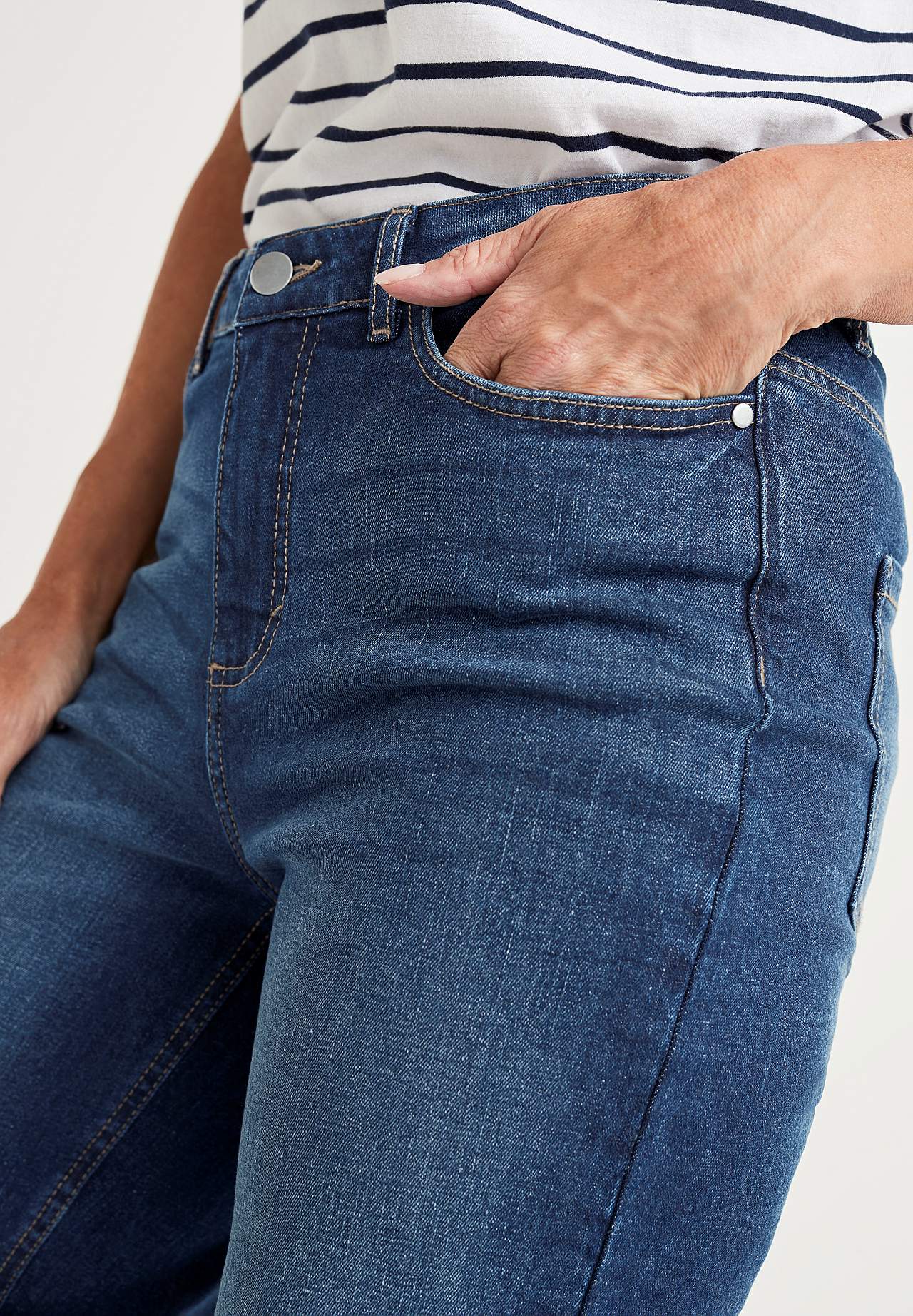 Denim-Shorts mit bequemem Stretch