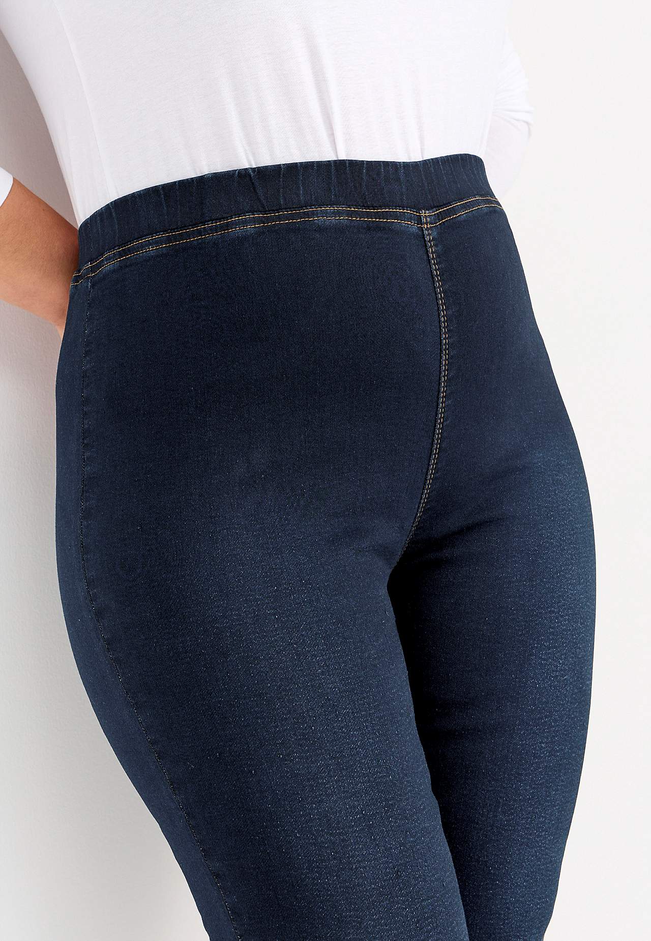 Denim-Leggings