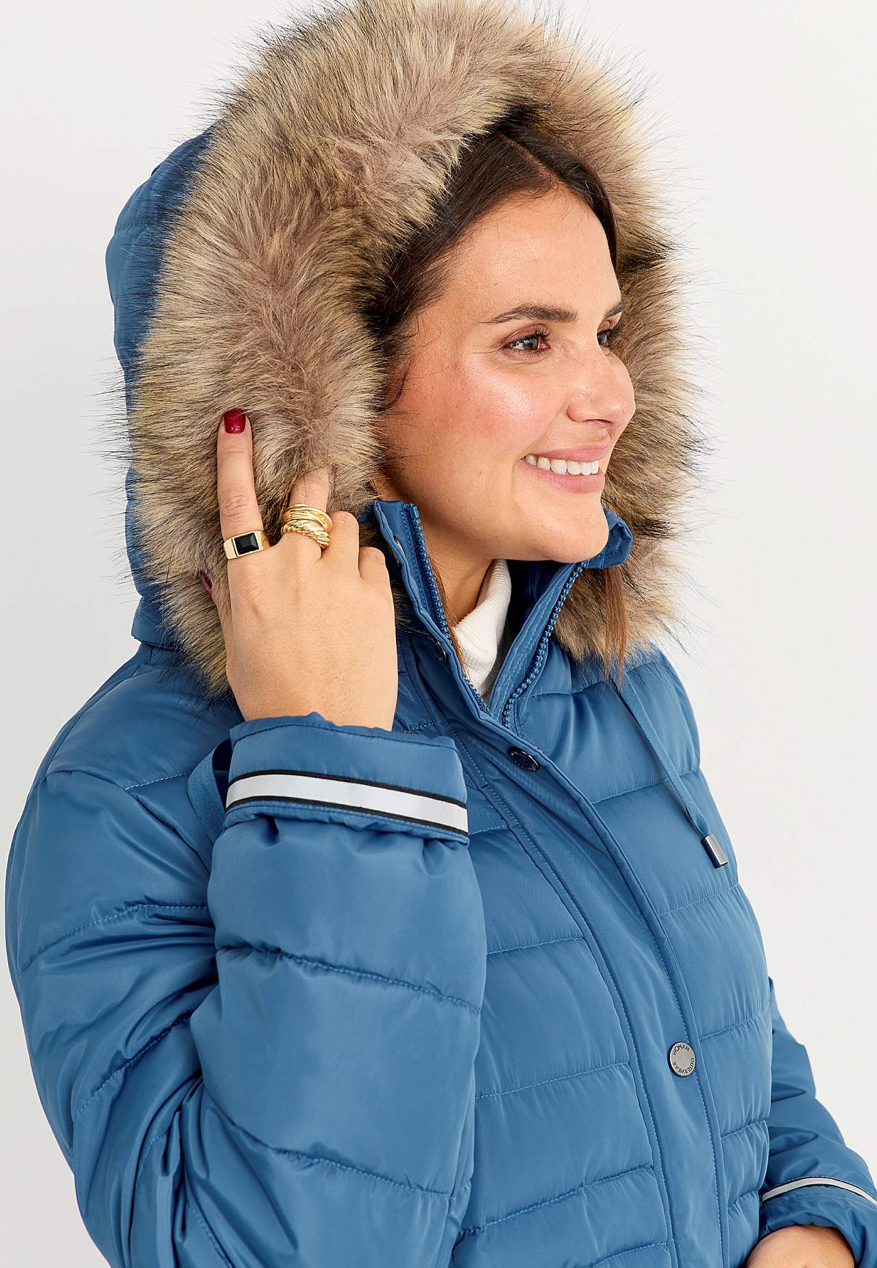 Warm gefütterte Jacke