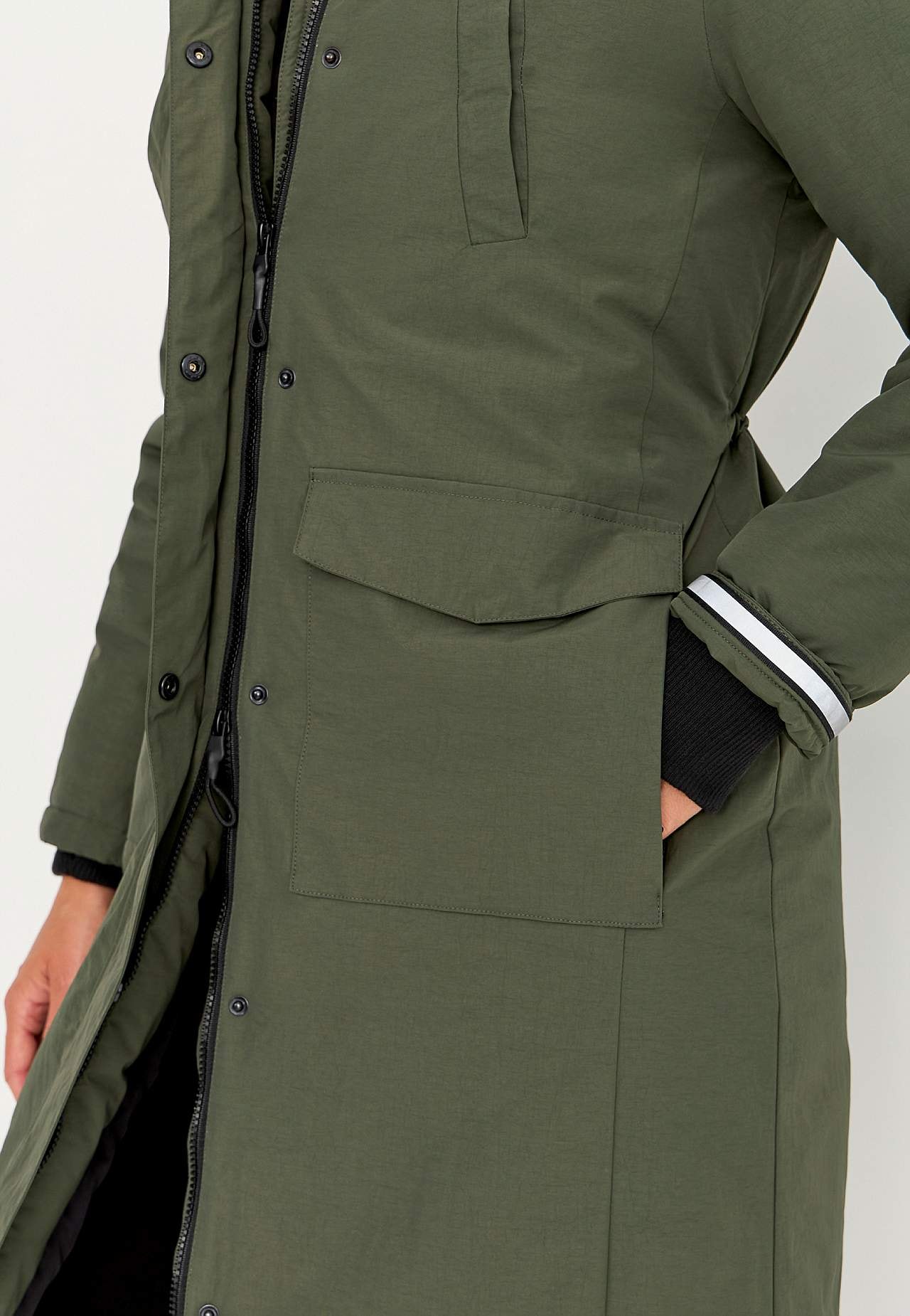 Funktionale, warm gefütterte Jacke
