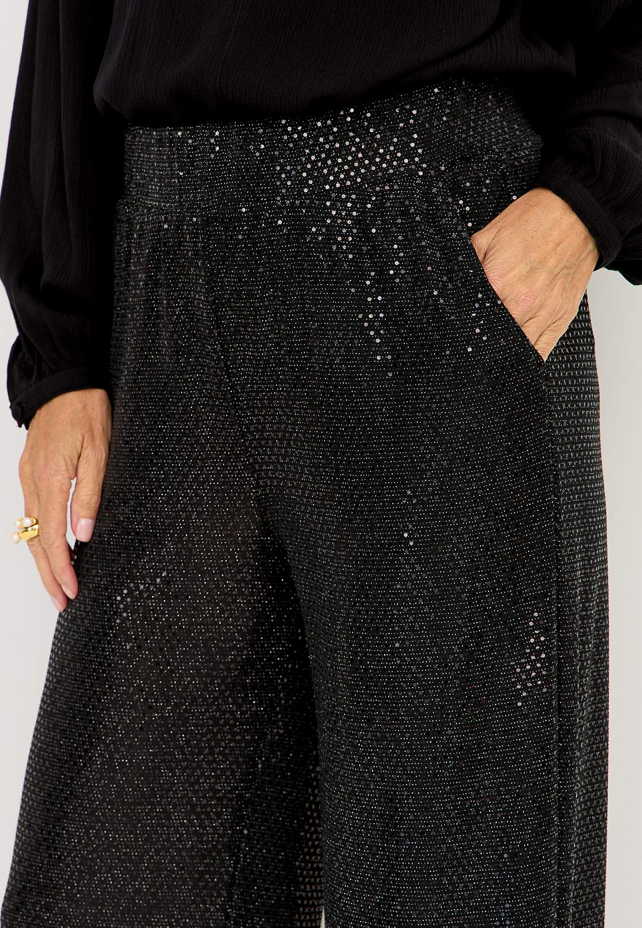 Partyhose mit Pailletten