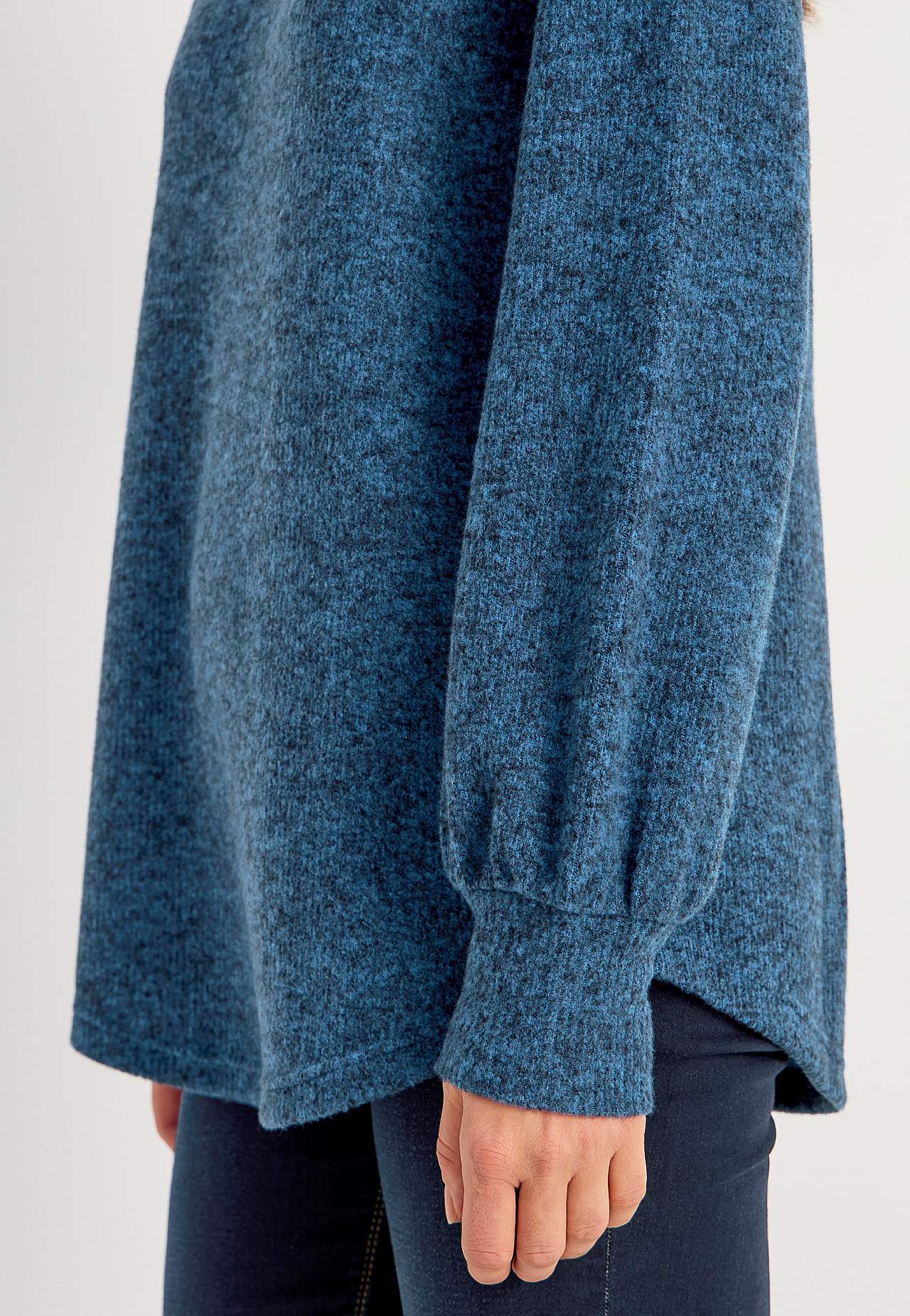 Gestrickter, weicher Pullover