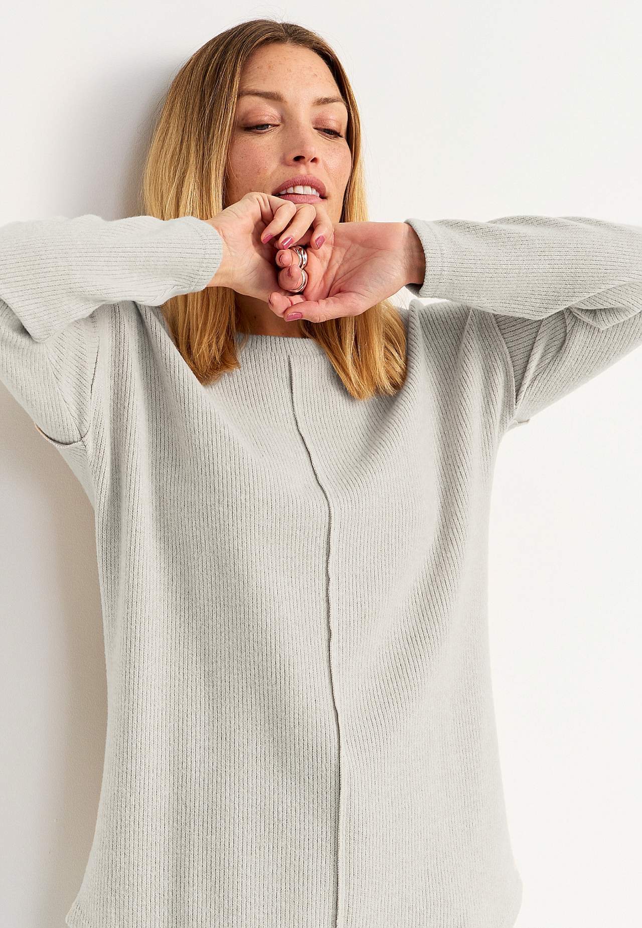 Weicher Pullover mit einem Feinstrick Susan