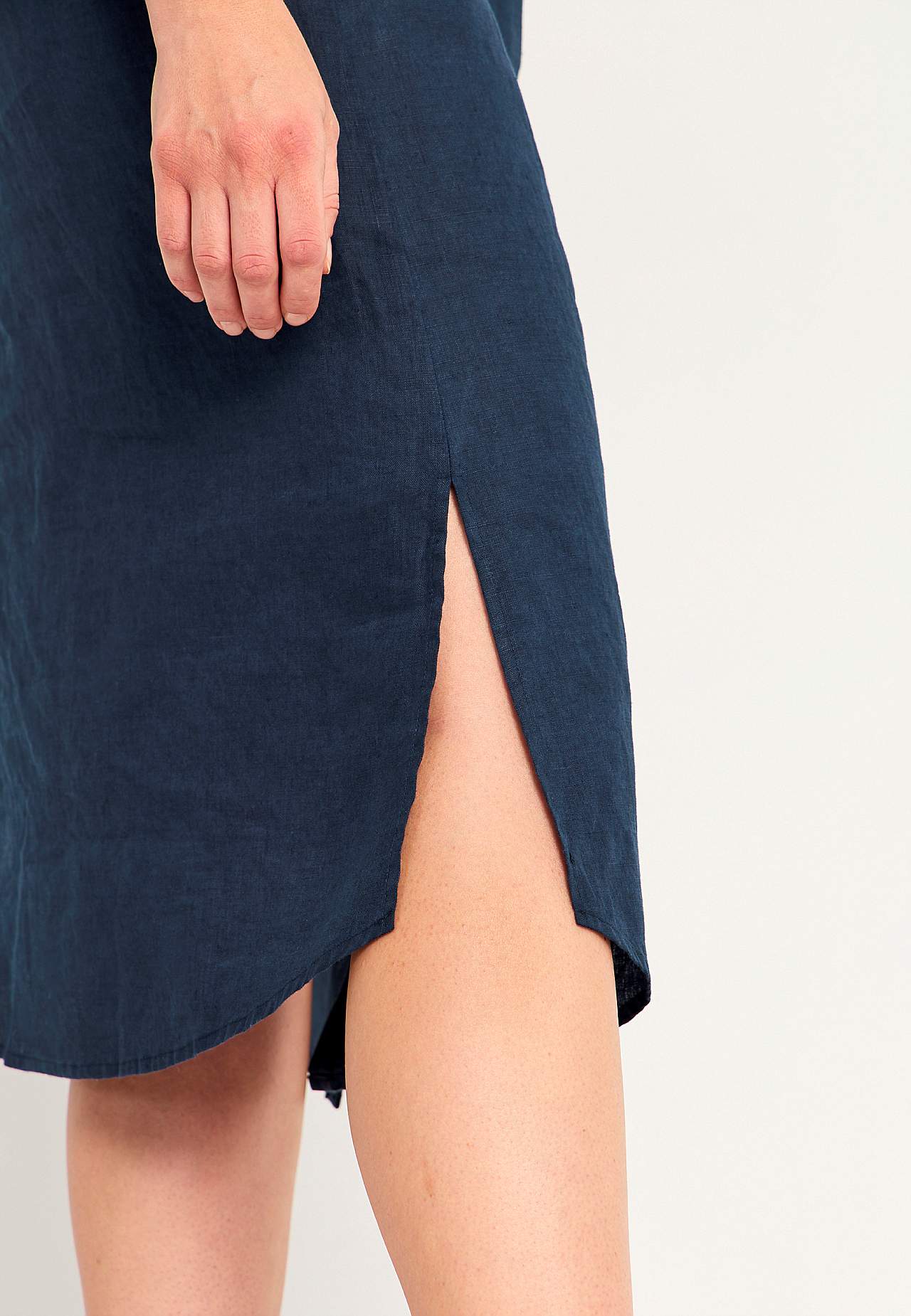 Hemdkleid Premium aus Flachs