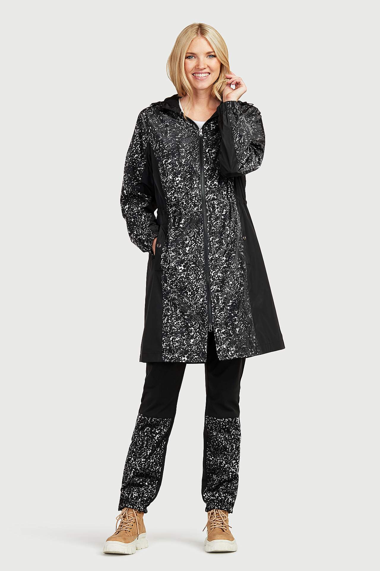 Gefütterte reflektierende Jacke