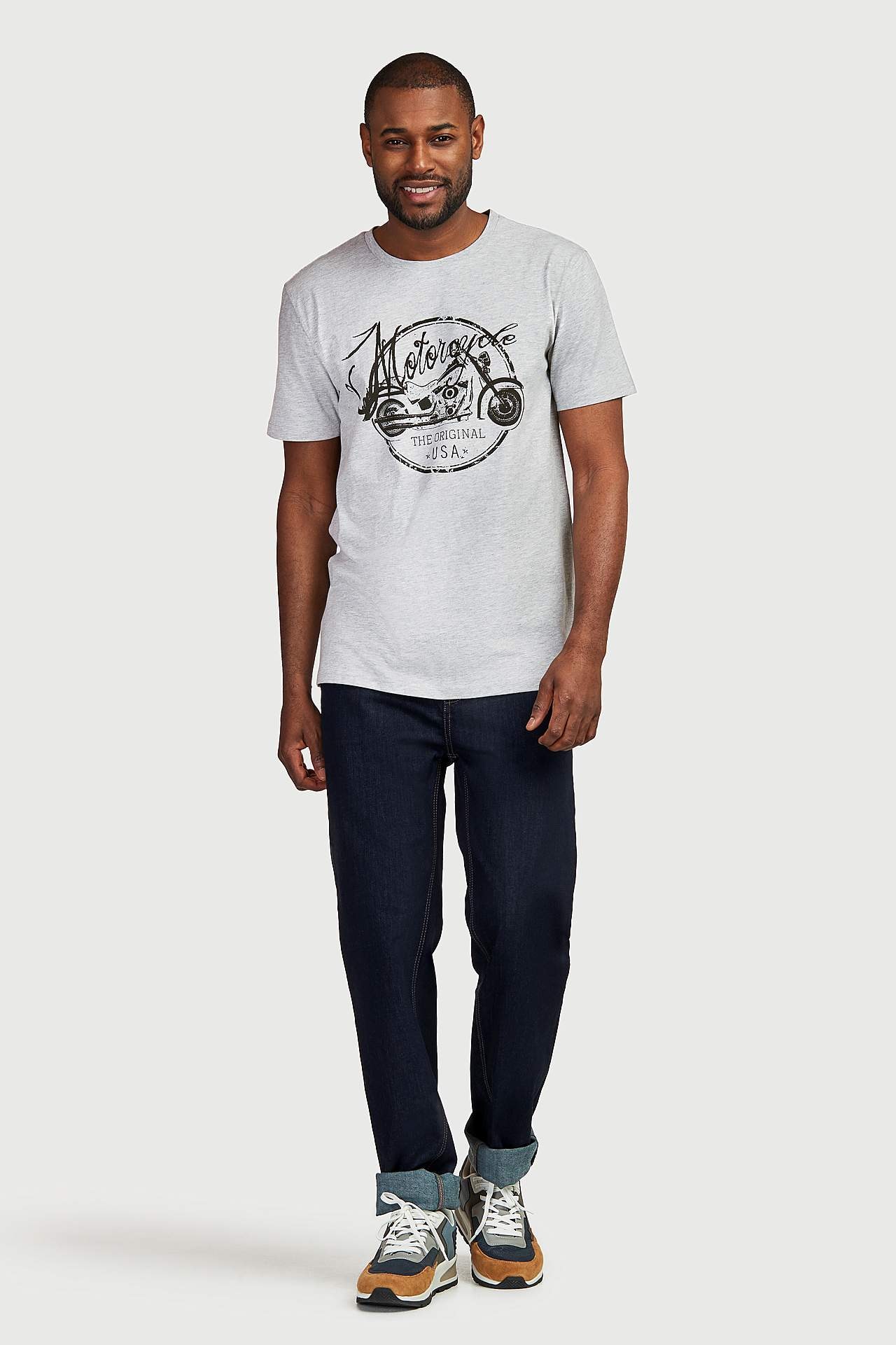 Bequemes T-Shirt aus Jersey