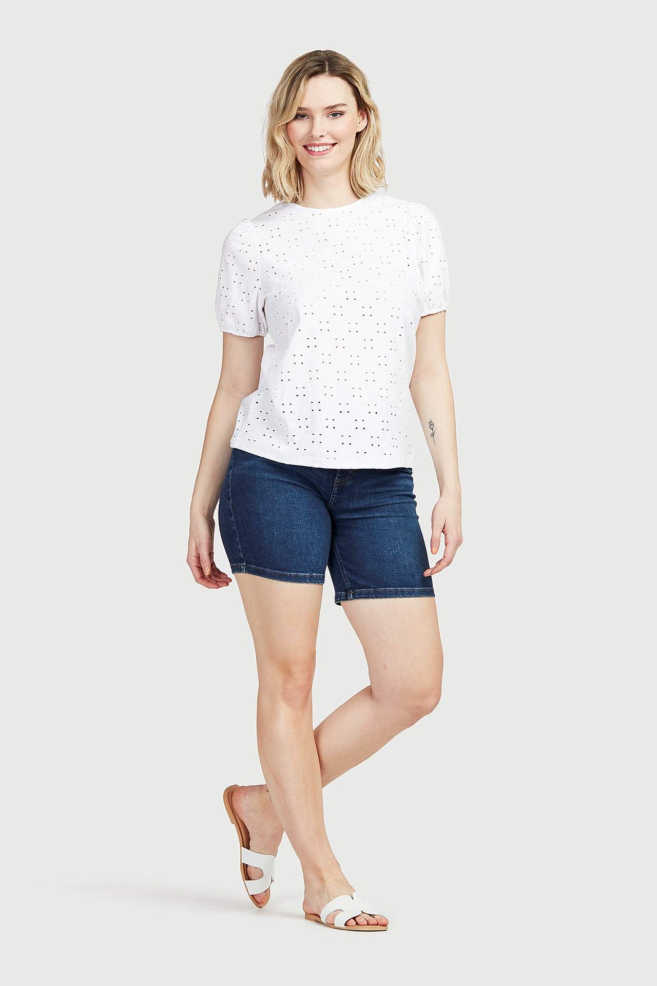 Denim-Shorts