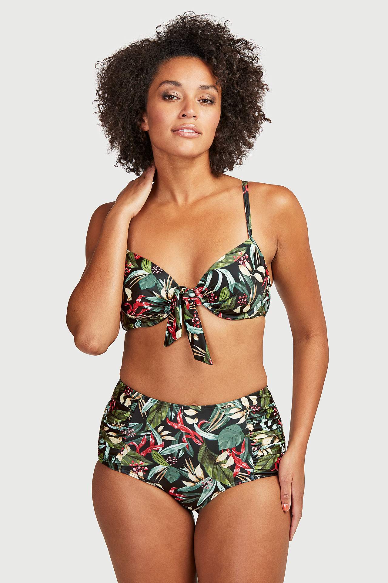 Bikini-Unterteil mit hohem Bund Honolulu