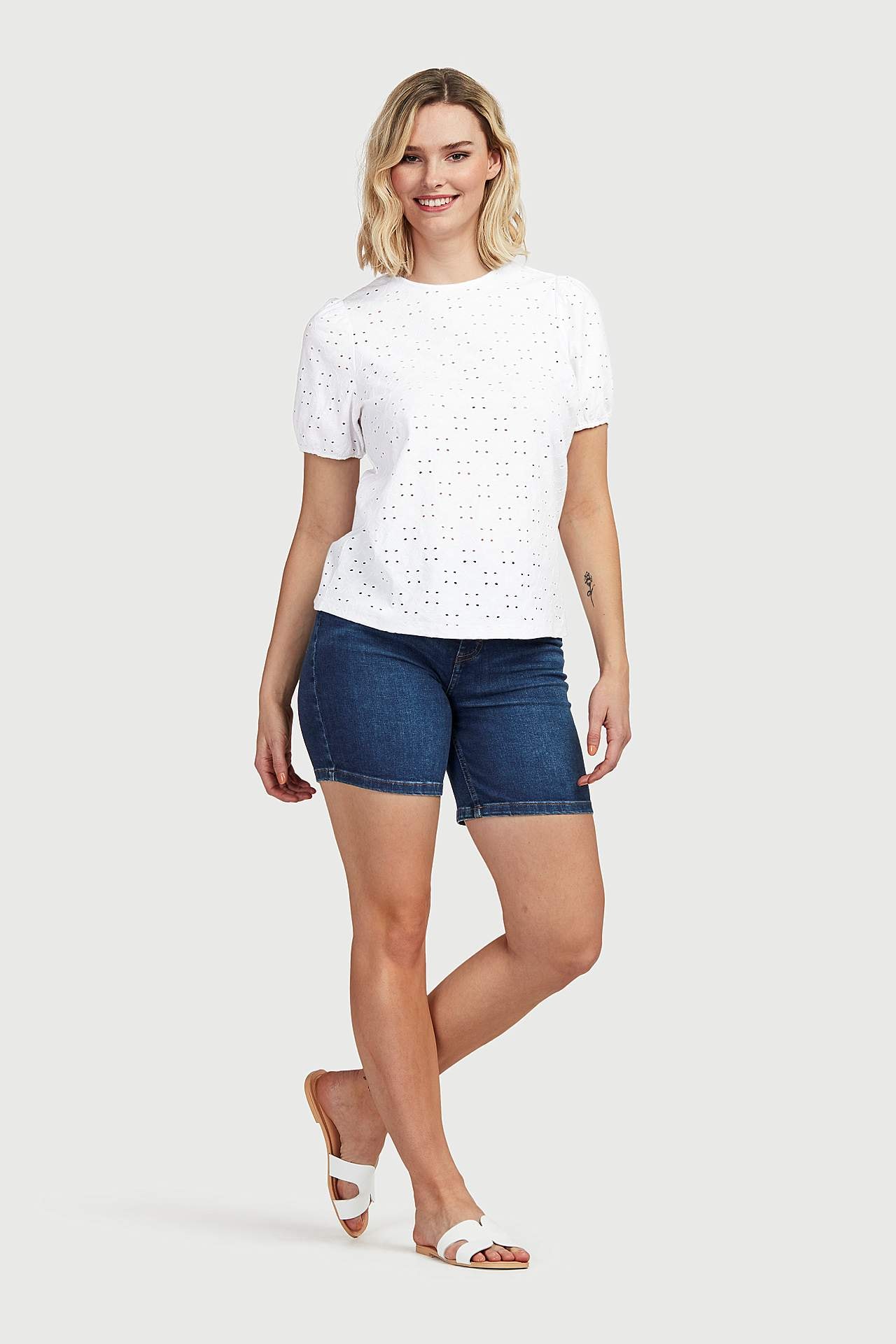 Denim-Shorts