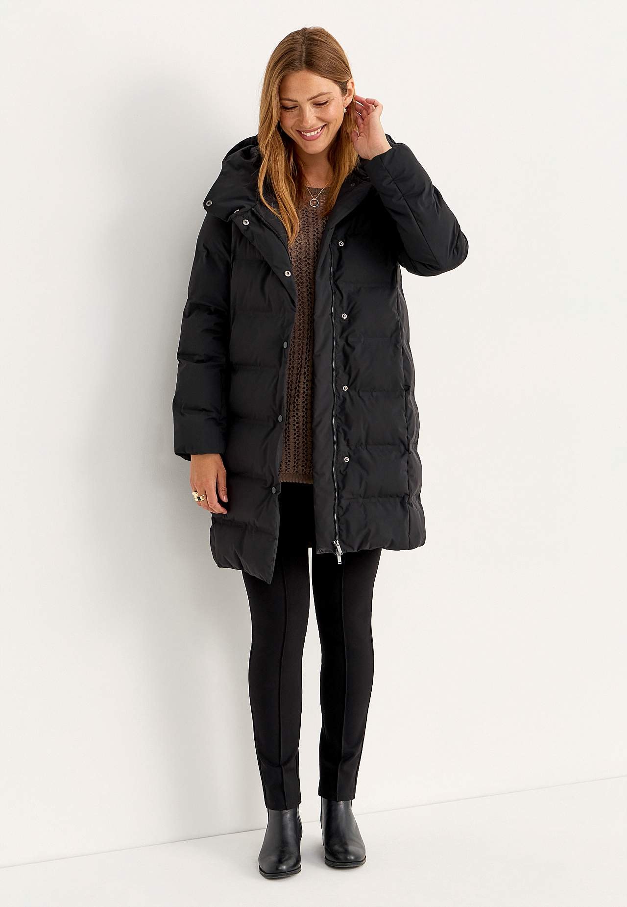 Jacke mit Daunengefühl