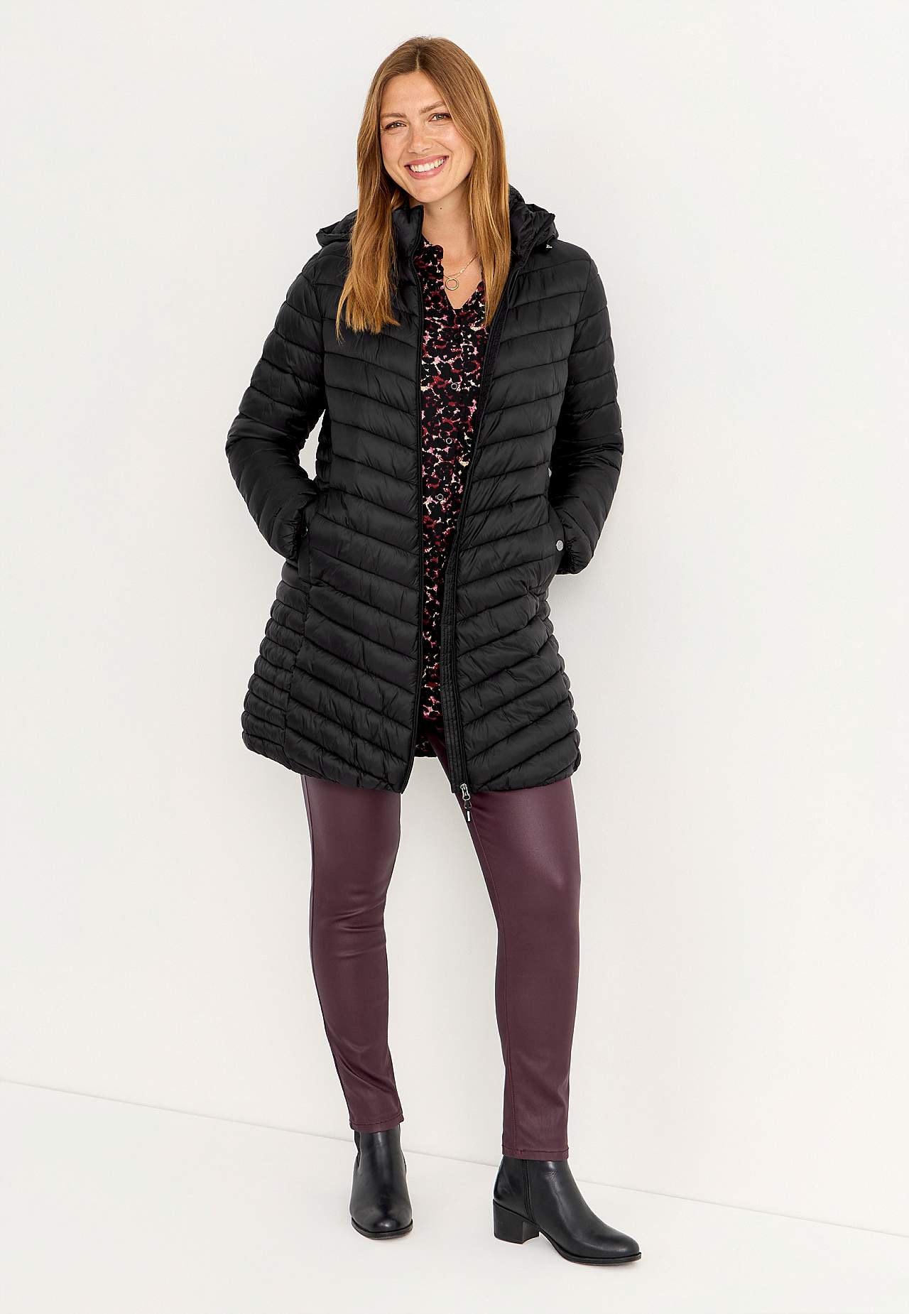 Gesteppte leichte Jacke