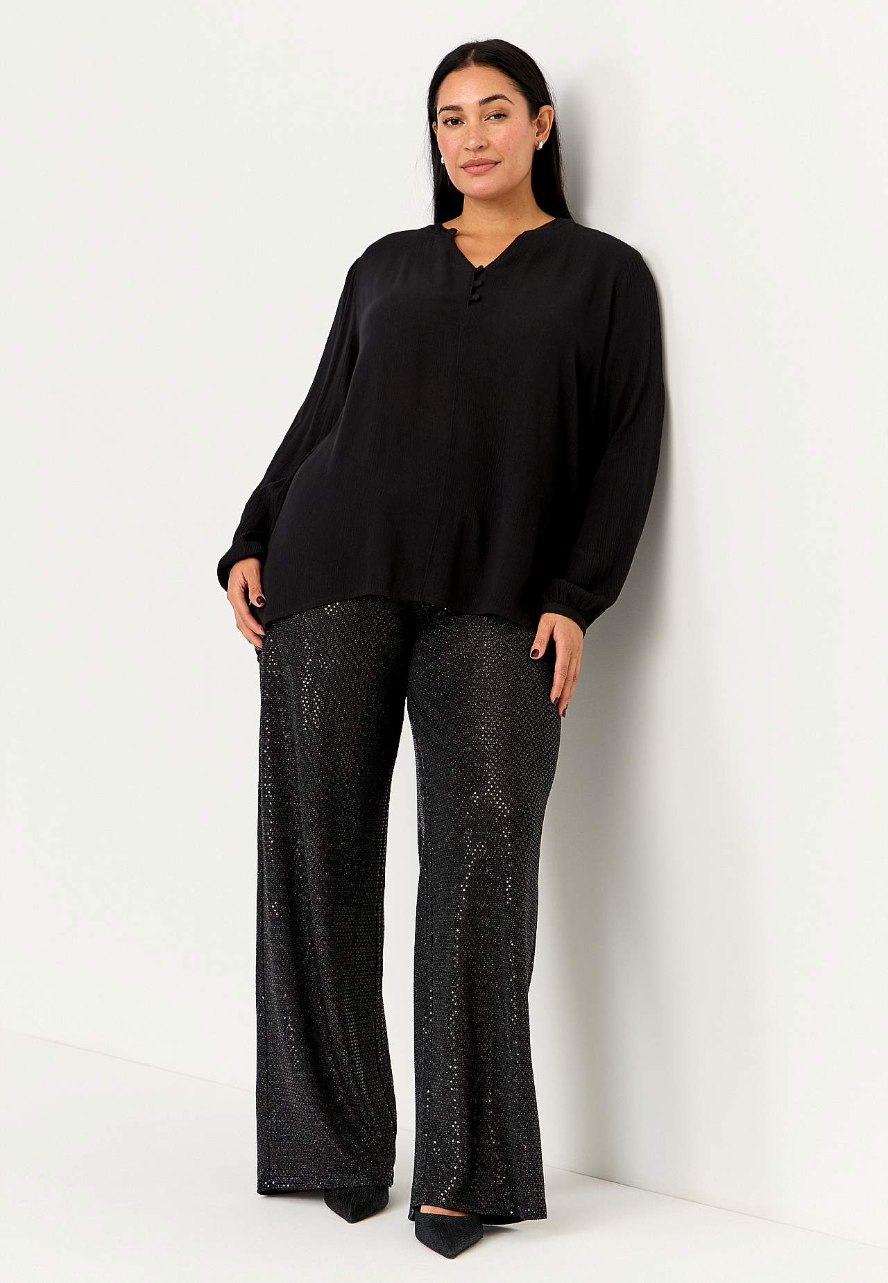 Partyhose mit Pailletten