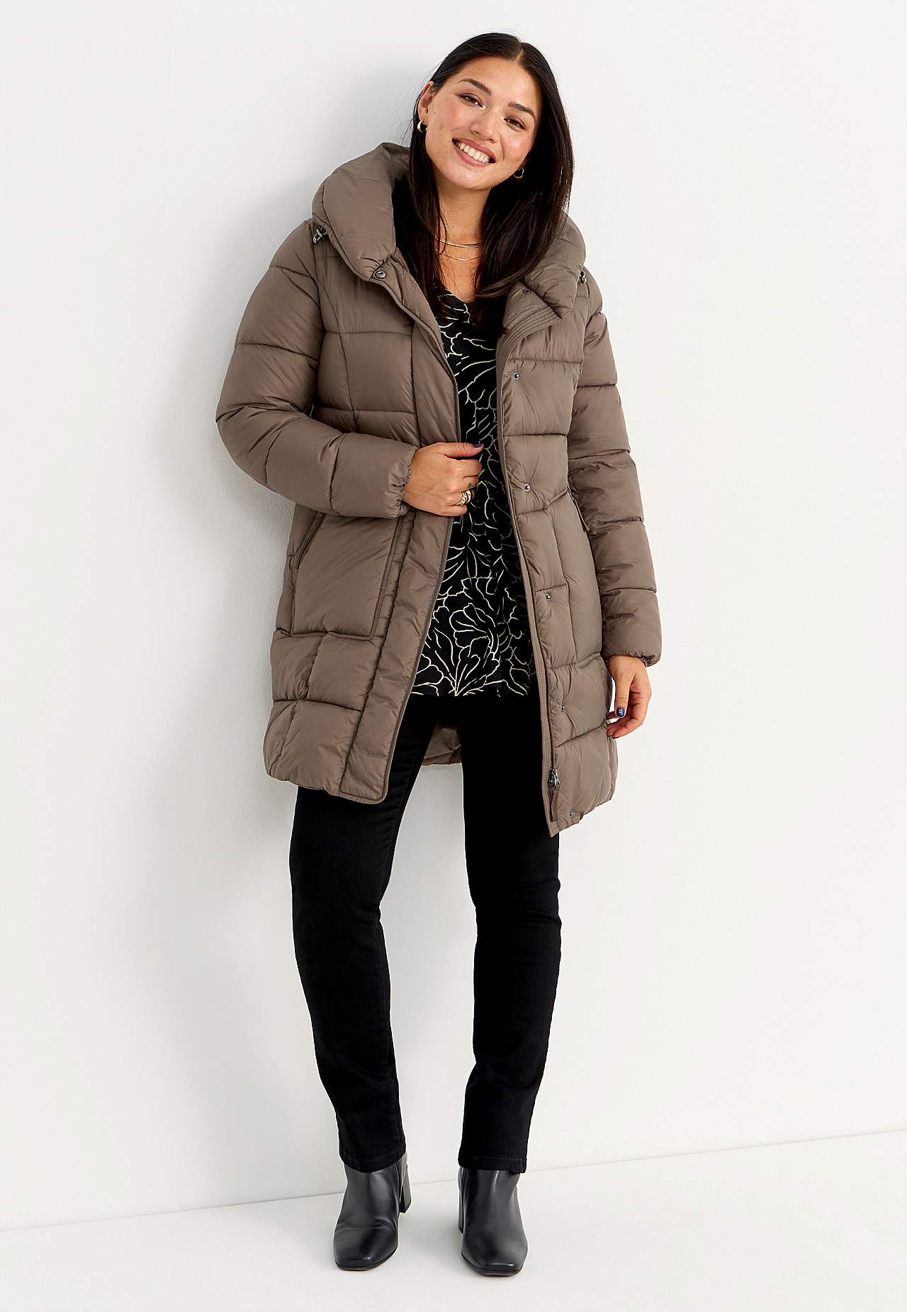 Jacke mit weichem Daunengefühl