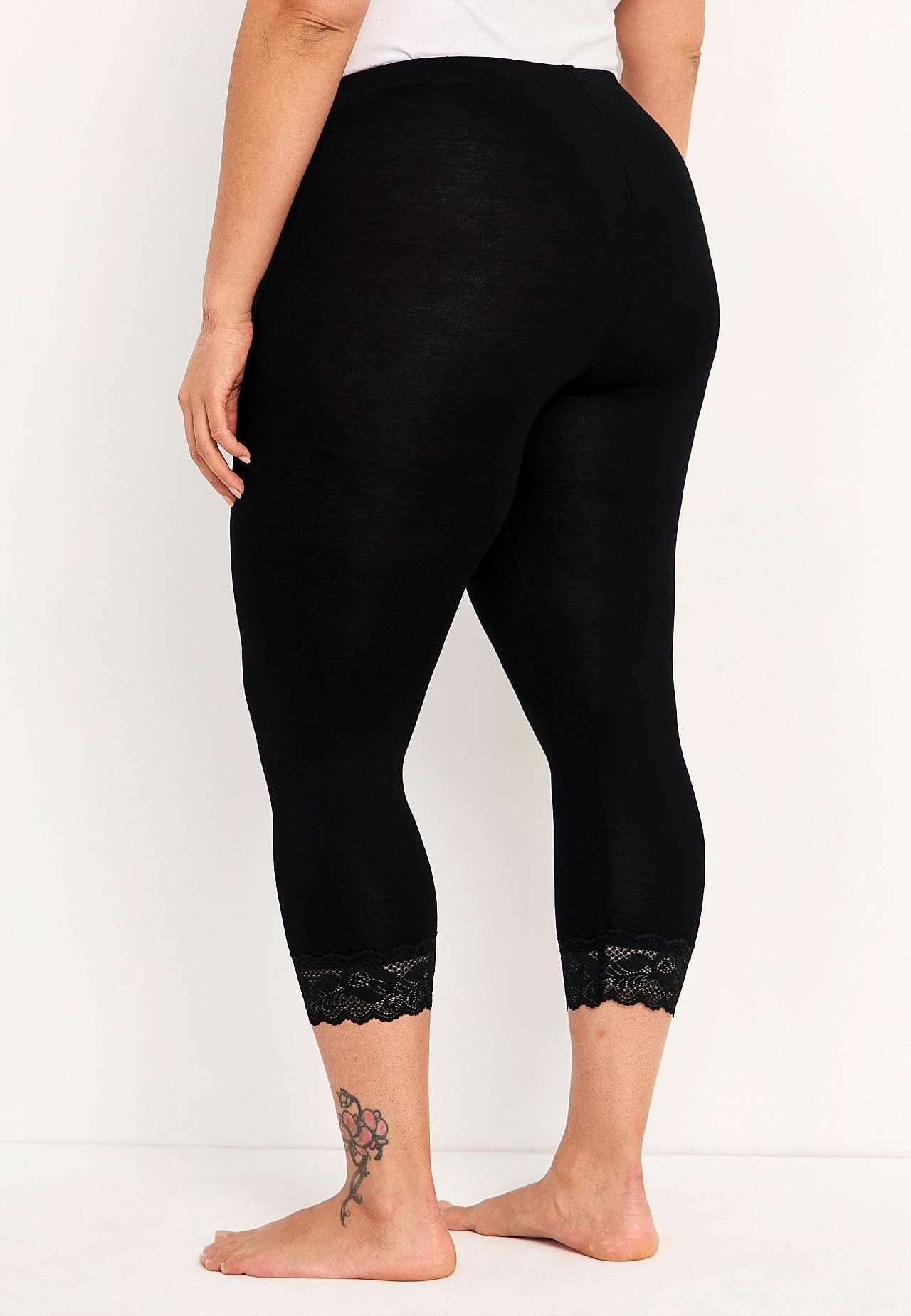Capri-Leggings mit Spitze susanne