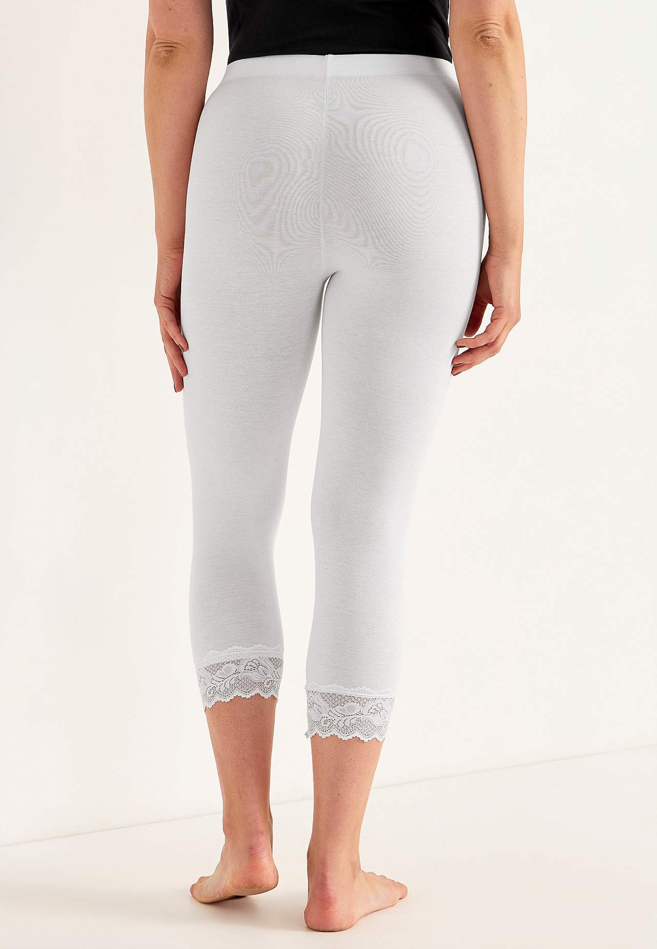 Capri-Leggings mit Spitze susanne