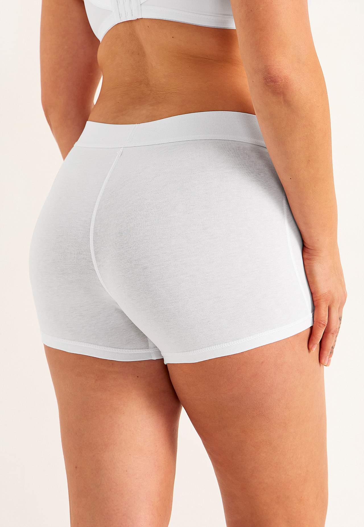 Boxershorts aus Baumwollmischung Alice 3er-Pack