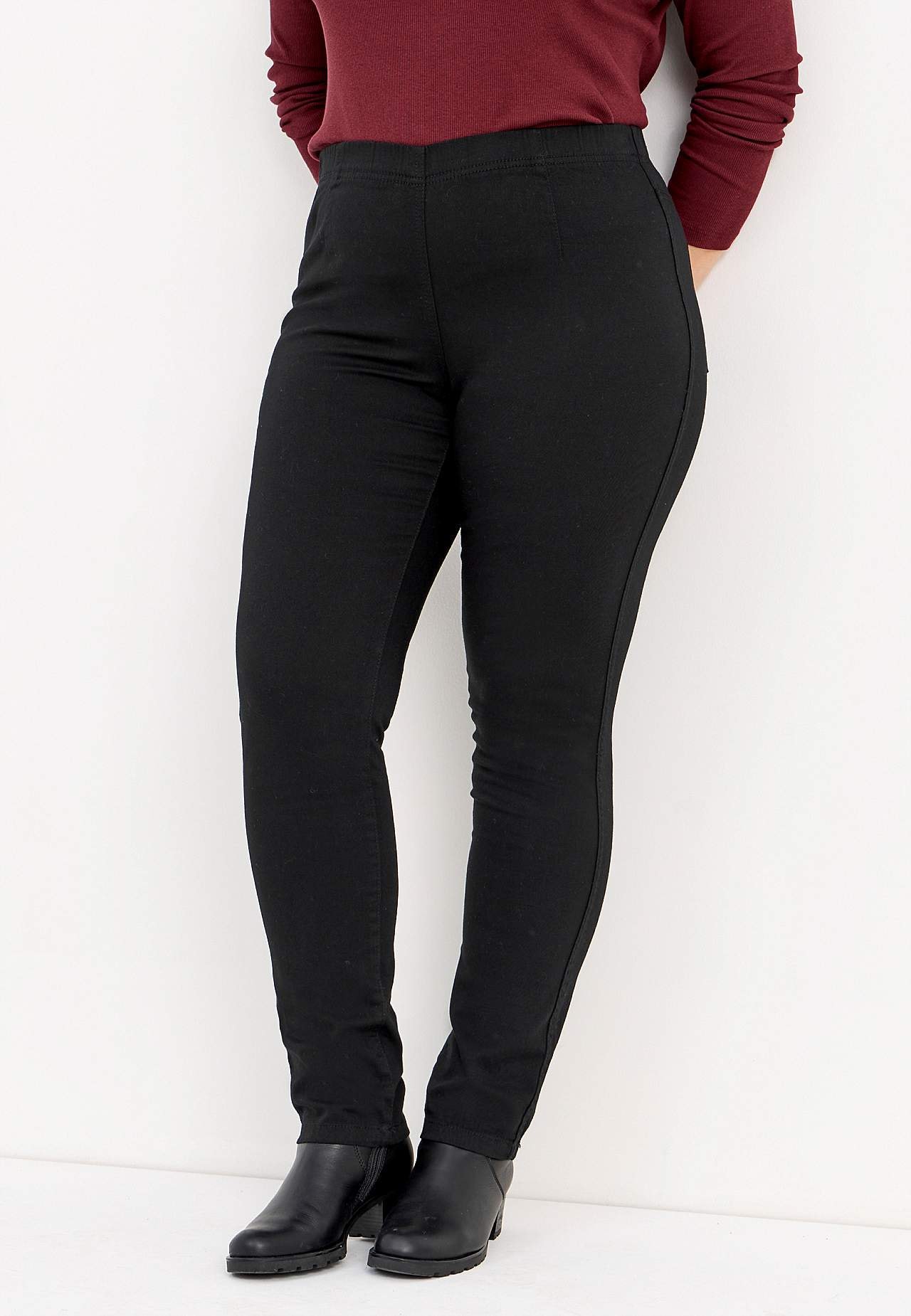 Jeggings mit schmalem Bein