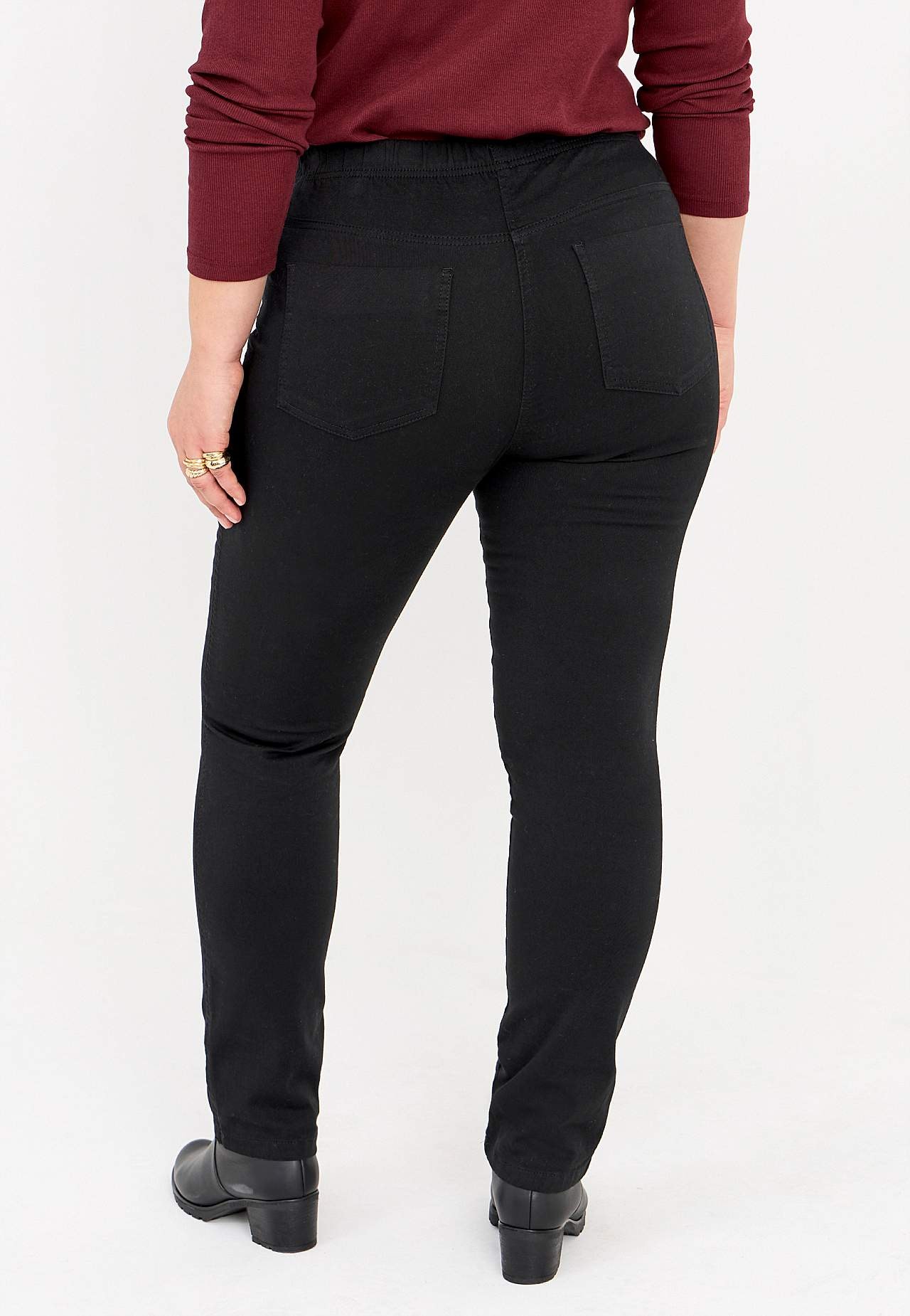 Jeggings mit schmalem Bein